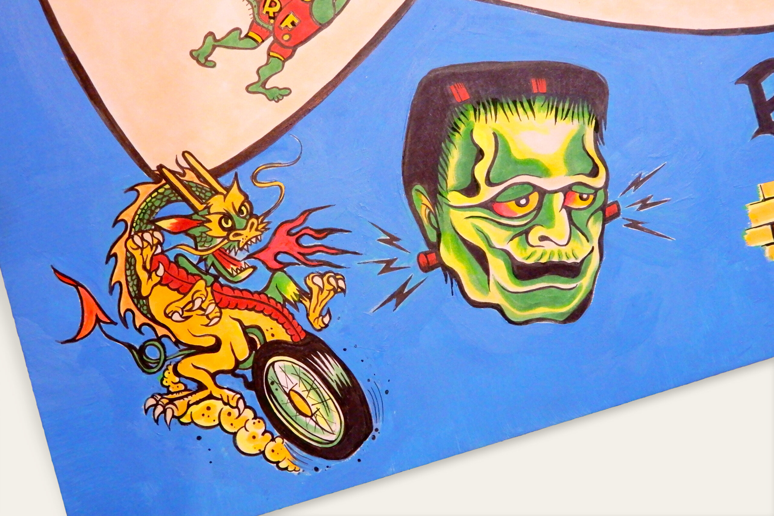 W,C MAEDA作品細部 3  | UNDER JOB PARTY | ART AUCTION | Present by NOSETARADAMAS