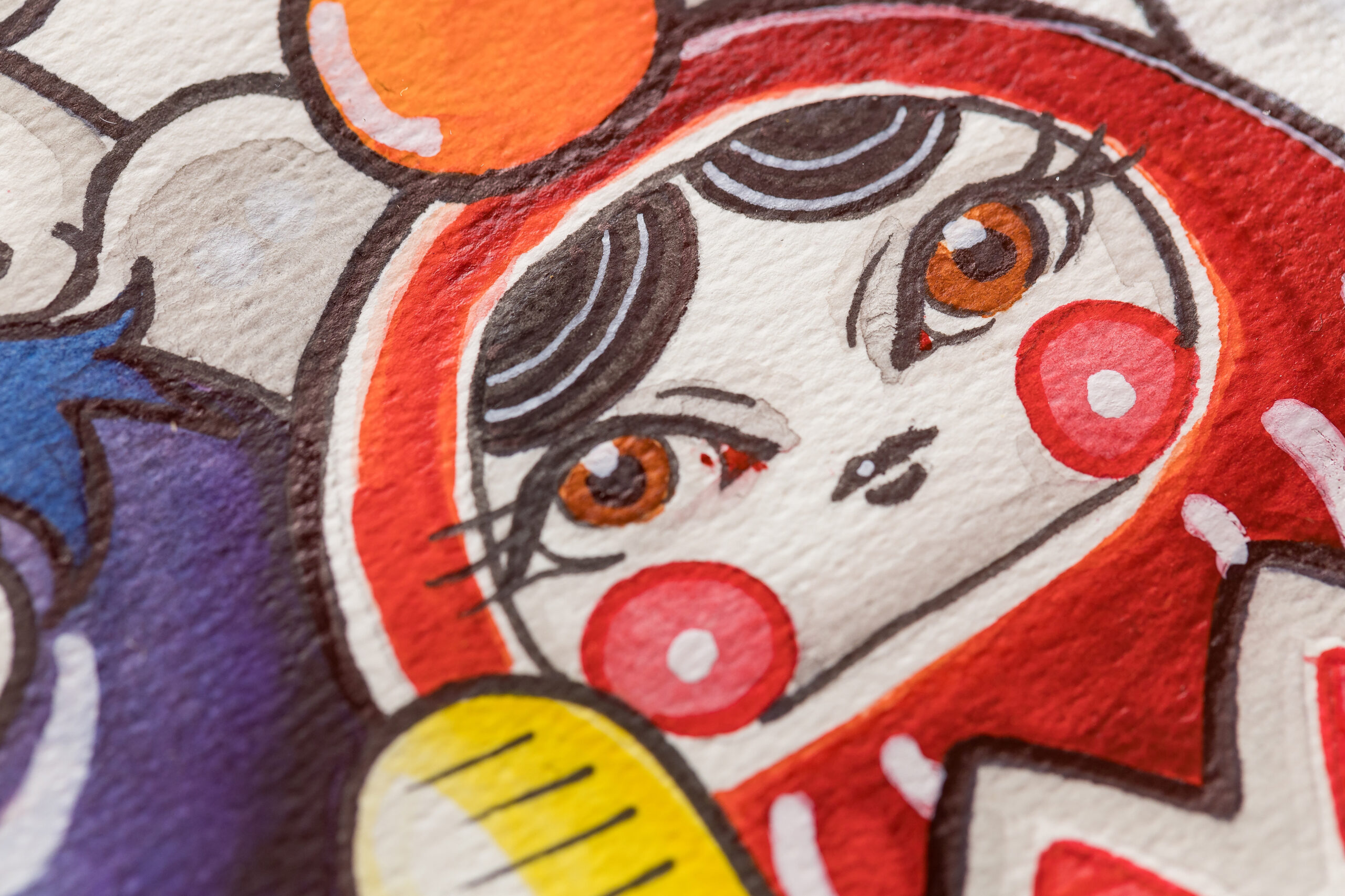 七尾作品細部 2  | UNDER JOB PARTY | ART AUCTION | Present by NOSETARADAMAS