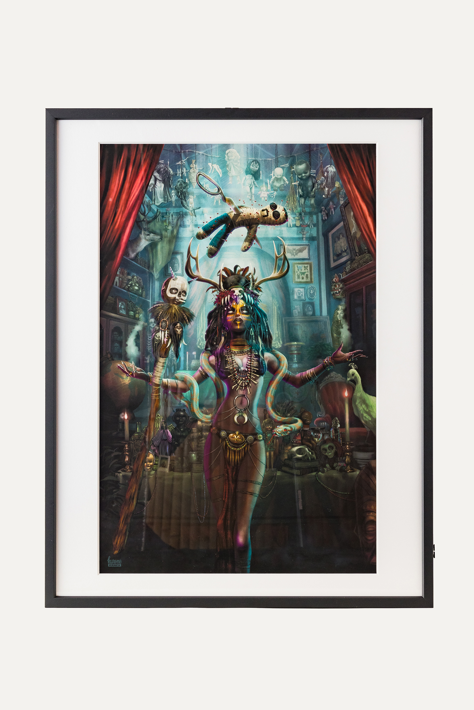 Kurono作品細部 8  | UNDER JOB PARTY | ART AUCTION | Present by NOSETARADAMAS