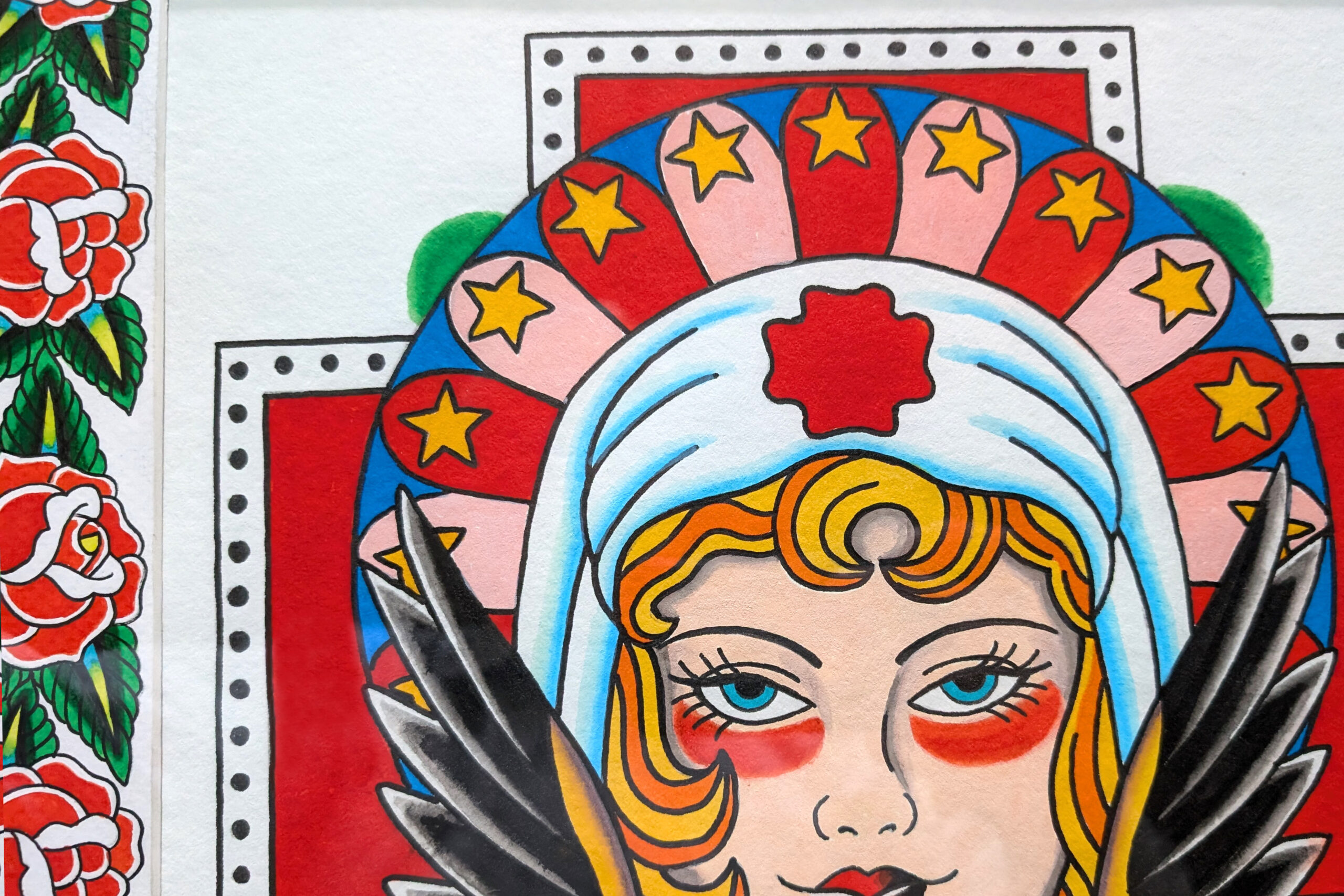 RYOJI作品細部 7  | UNDER JOB PARTY | ART AUCTION | Present by NOSETARADAMAS