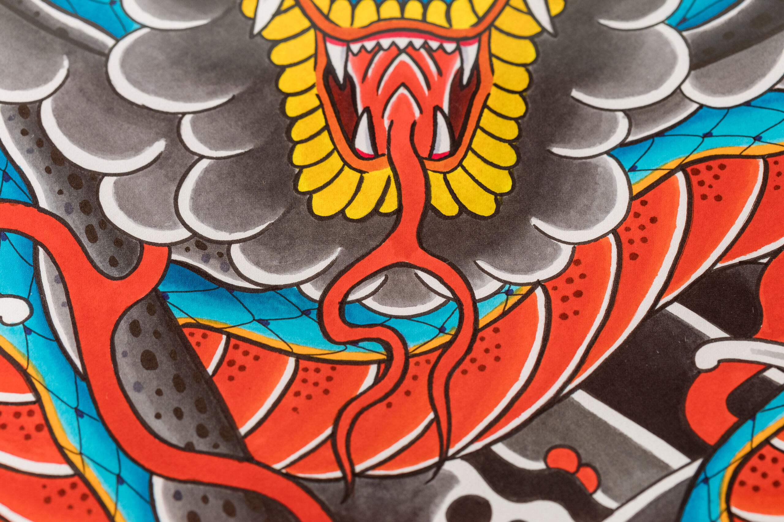 彫也作品細部 3  | UNDER JOB PARTY | ART AUCTION | Present by NOSETARADAMAS