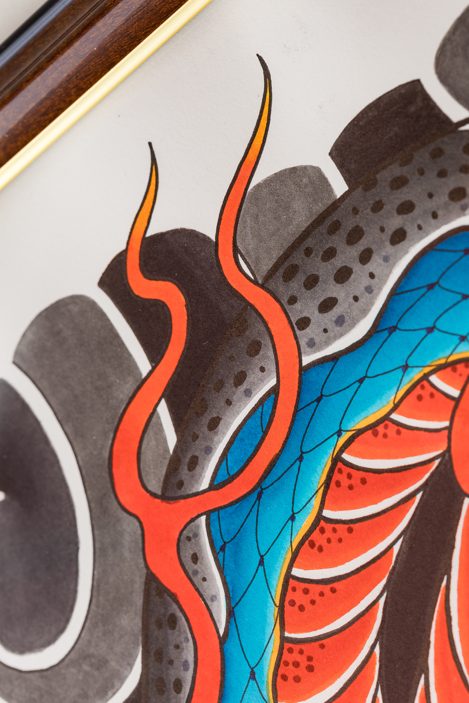 彫也作品細部 4  | UNDER JOB PARTY | ART AUCTION | Present by NOSETARADAMAS