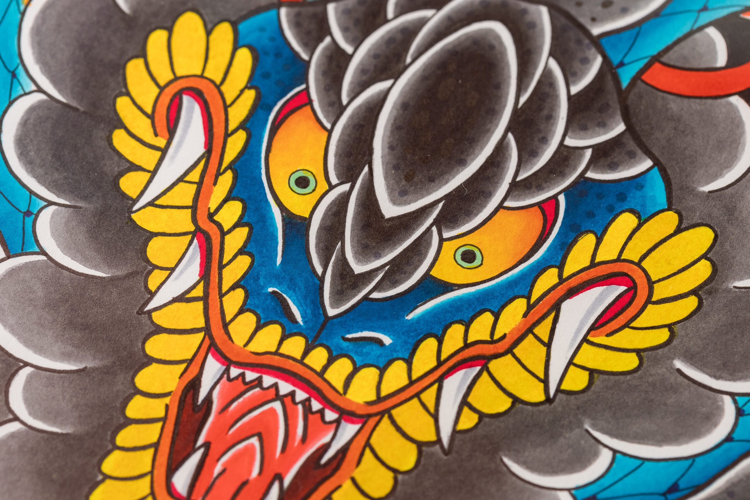 彫也作品細部 1  | UNDER JOB PARTY | ART AUCTION | Present by NOSETARADAMAS