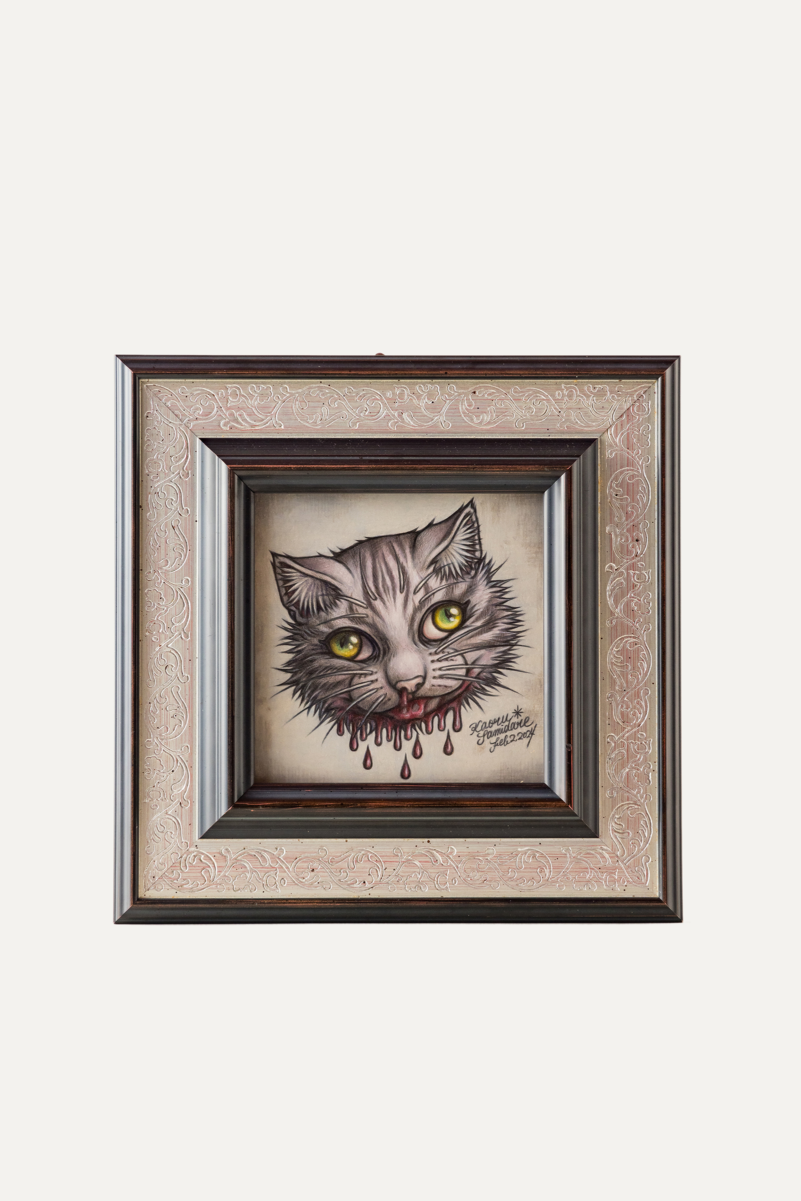 五月雨薫作品細部 1  | UNDER JOB PARTY | ART AUCTION | Present by NOSETARADAMAS