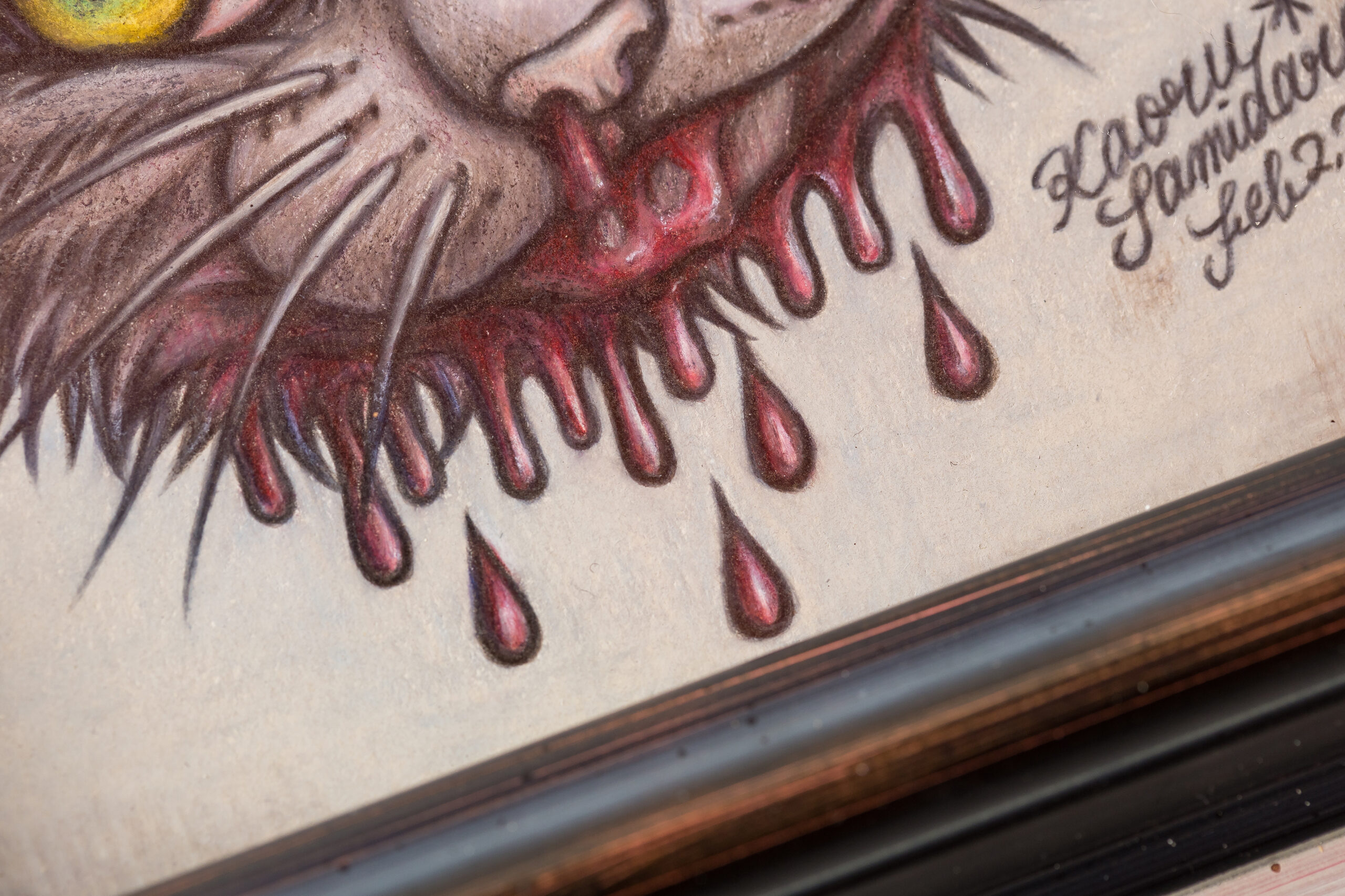 五月雨薫作品細部 6  | UNDER JOB PARTY | ART AUCTION | Present by NOSETARADAMAS
