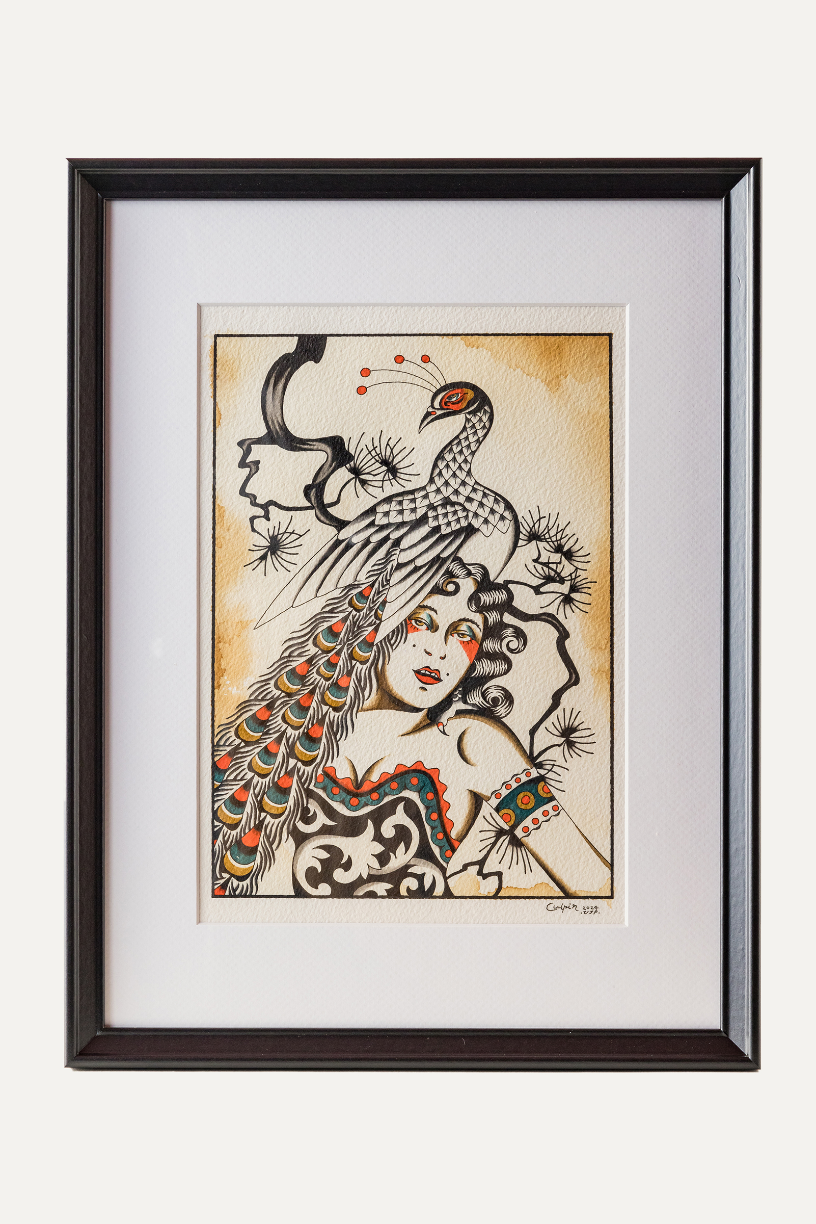 CULPIN作品細部 1  | UNDER JOB PARTY | ART AUCTION | Present by NOSETARADAMAS