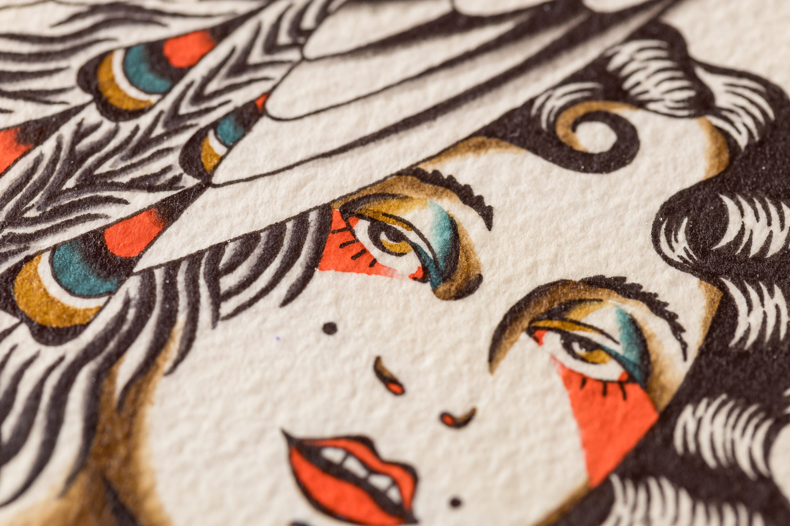 CULPIN作品細部 3  | UNDER JOB PARTY | ART AUCTION | Present by NOSETARADAMAS