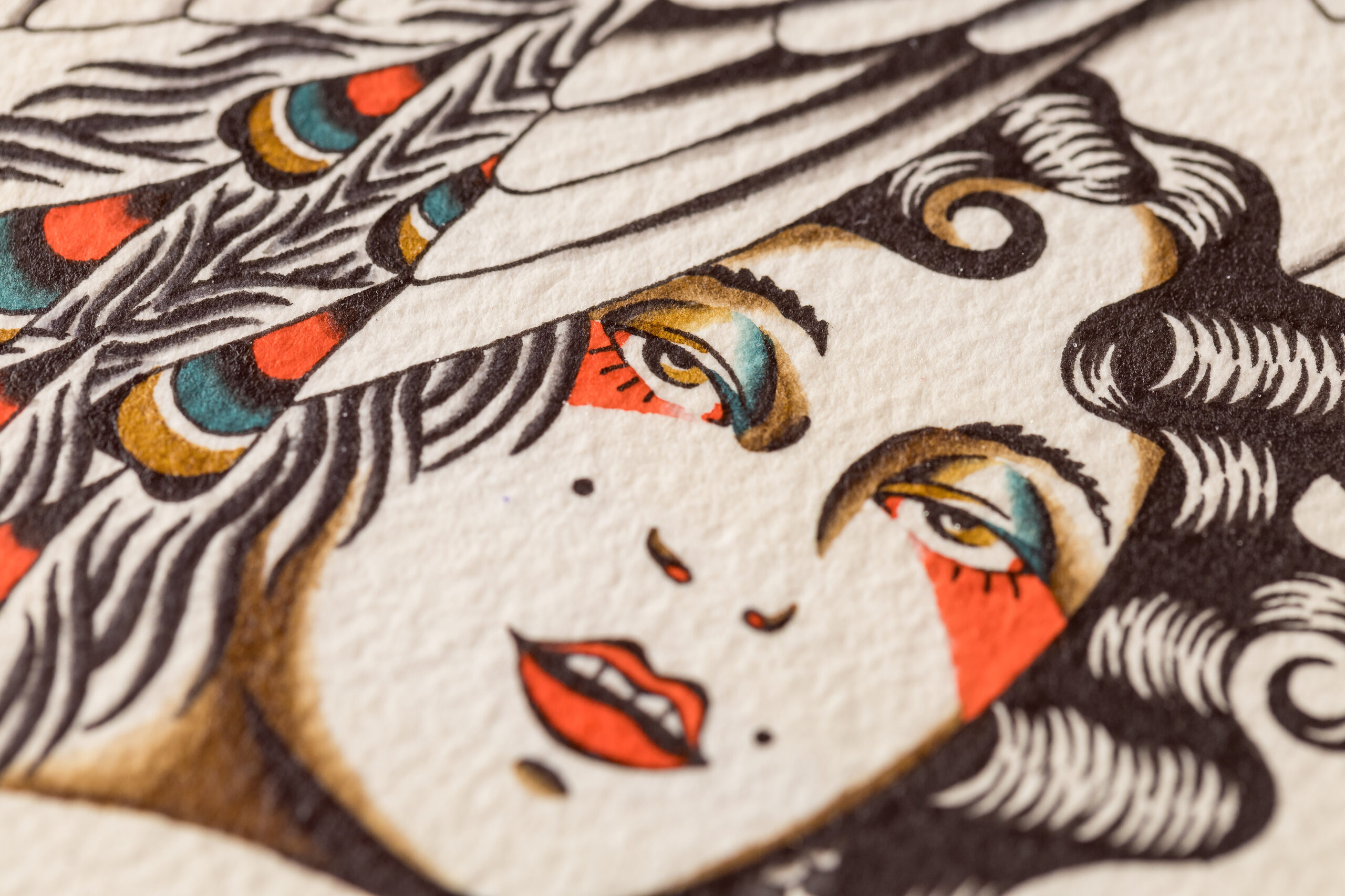CULPIN作品細部 2  | UNDER JOB PARTY | ART AUCTION | Present by NOSETARADAMAS