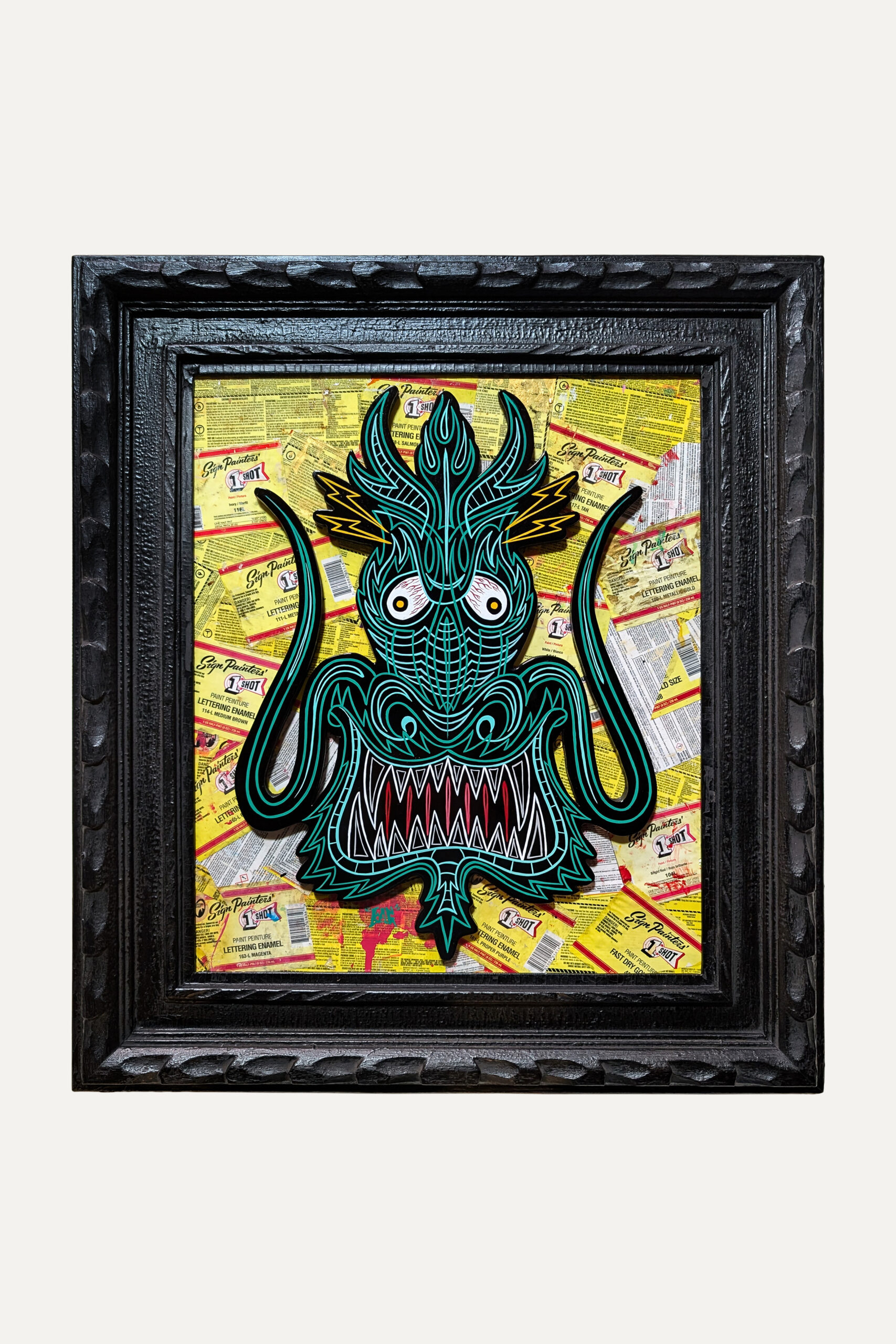 kentaro作品細部 1  | UNDER JOB PARTY | ART AUCTION | Present by NOSETARADAMAS