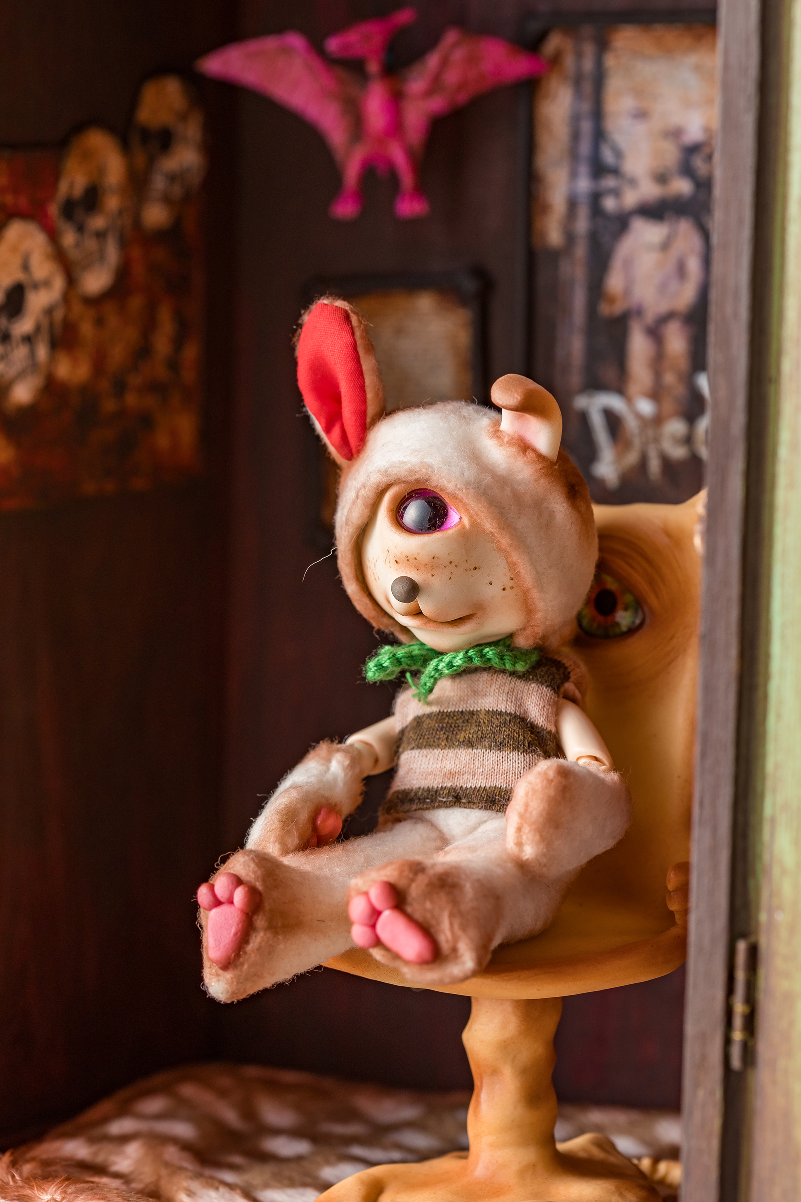 こぢぃ。作品細部 20  | UNDER JOB PARTY | ART AUCTION | Present by NOSETARADAMAS