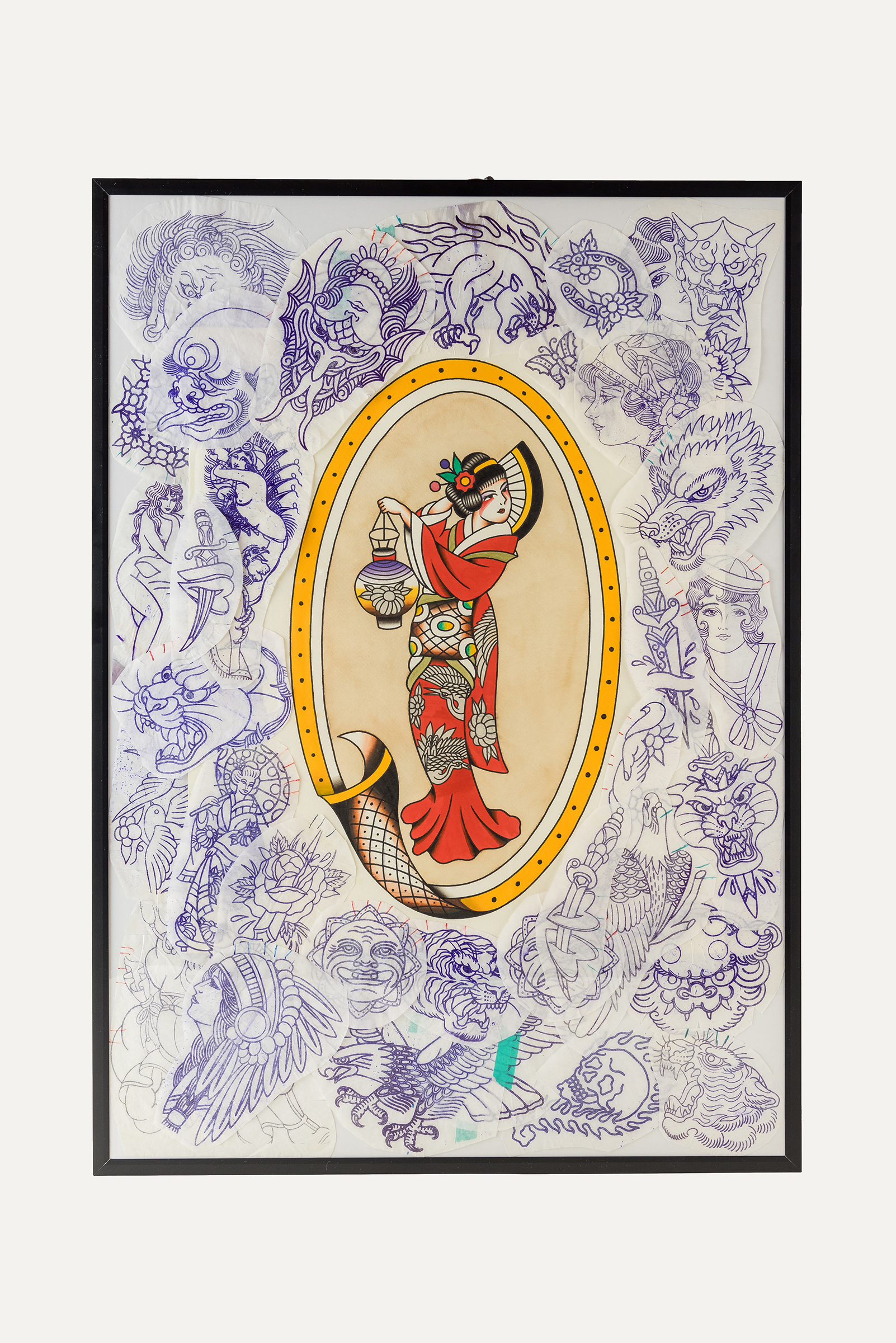 RYUSUKE作品細部 1  | UNDER JOB PARTY | ART AUCTION | Present by NOSETARADAMAS