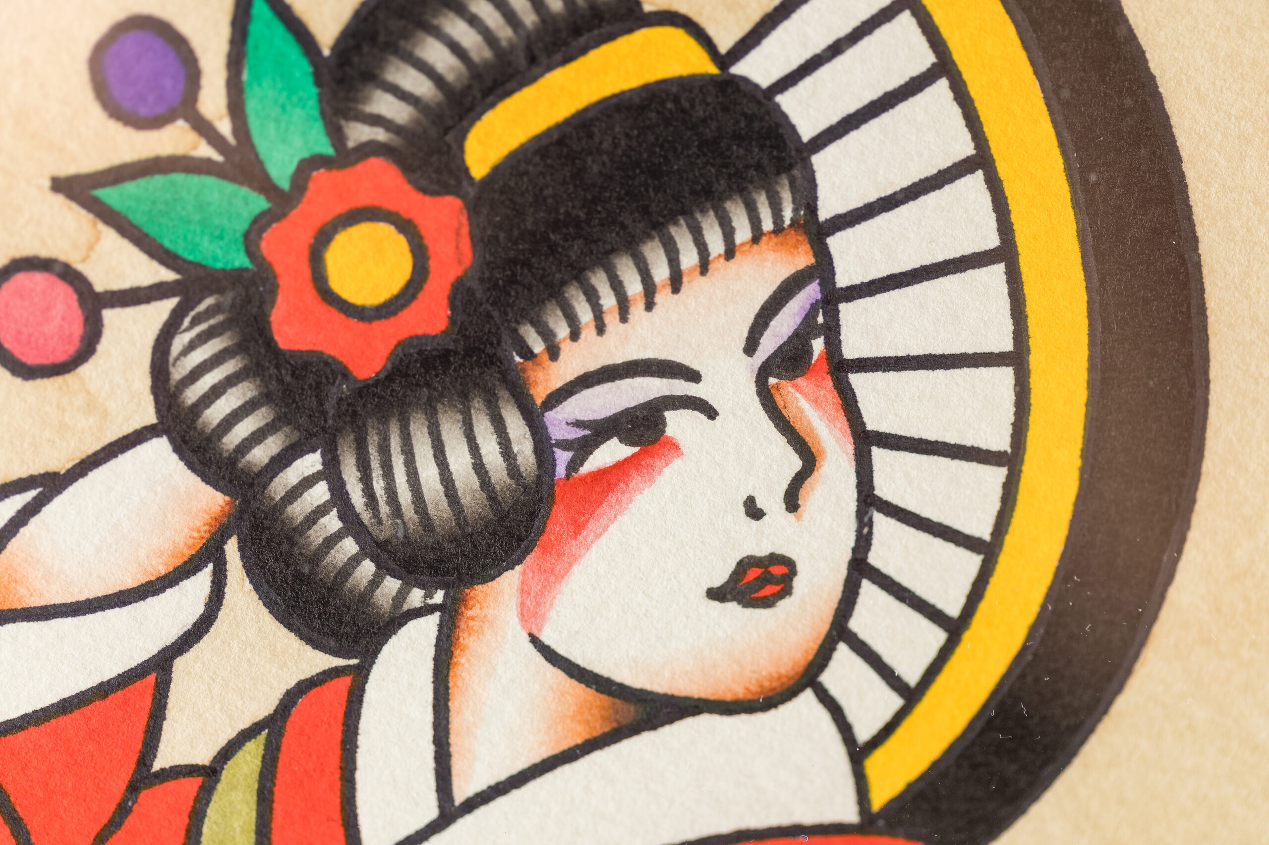 RYUSUKE作品細部 3  | UNDER JOB PARTY | ART AUCTION | Present by NOSETARADAMAS