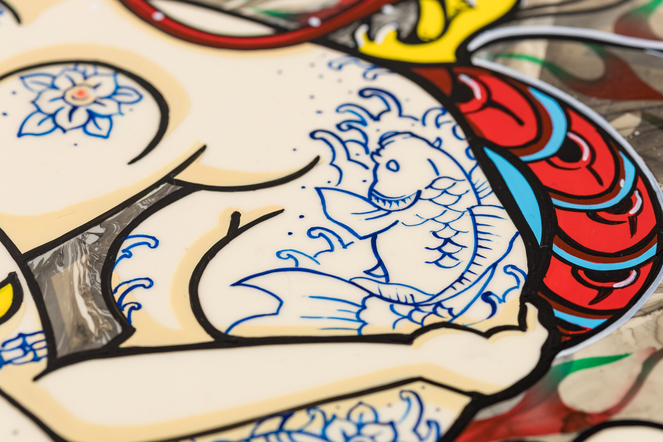 Casmin作品細部 3  | UNDER JOB PARTY | ART AUCTION | Present by NOSETARADAMAS