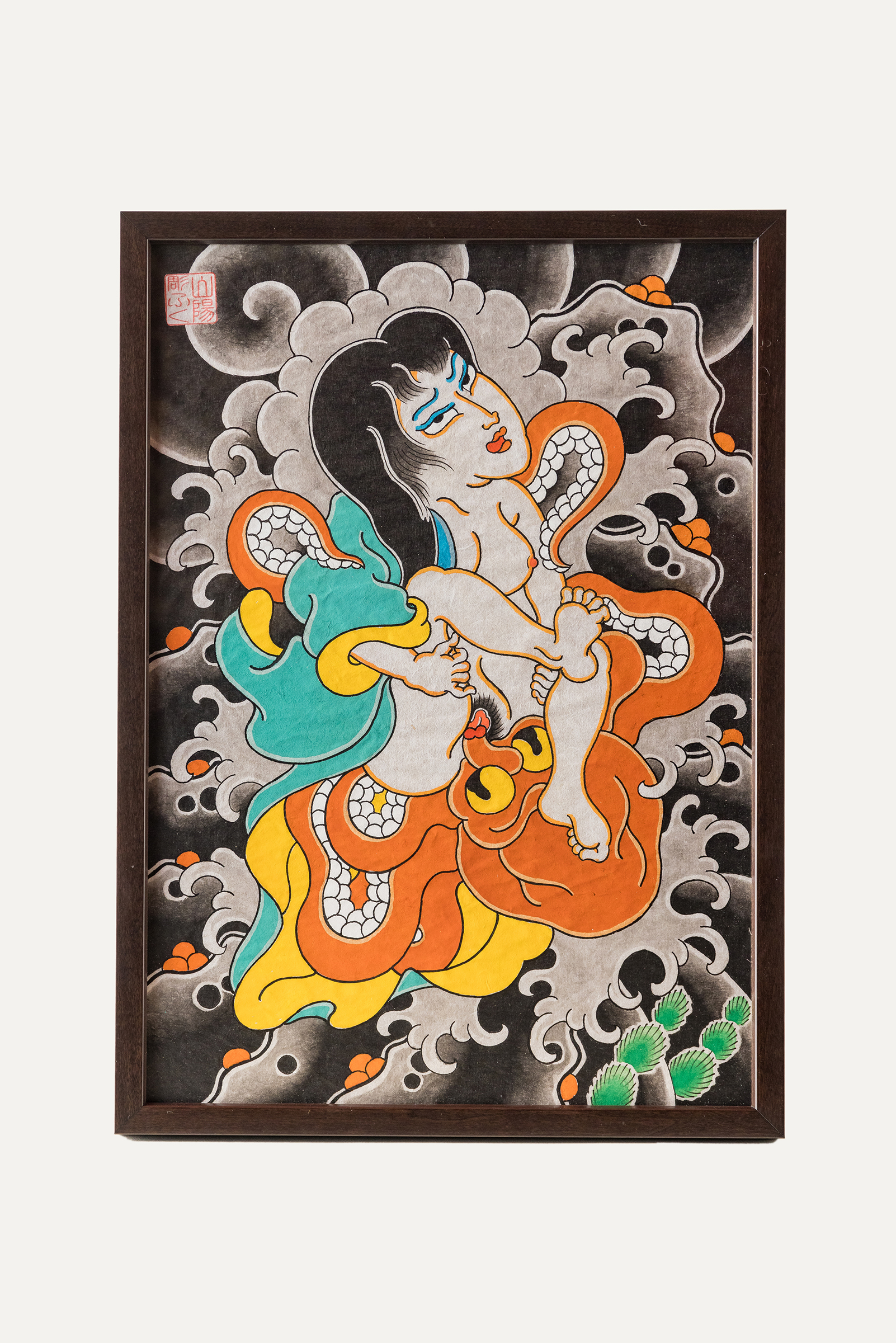 山陽 彫ふく作品細部 1  | UNDER JOB PARTY | ART AUCTION | Present by NOSETARADAMAS