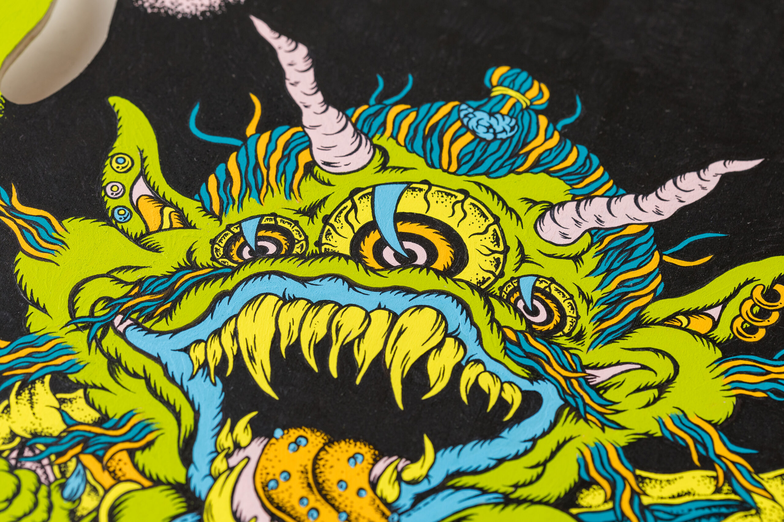 JIMMYPAINT作品細部 2  | UNDER JOB PARTY | ART AUCTION | Present by NOSETARADAMAS