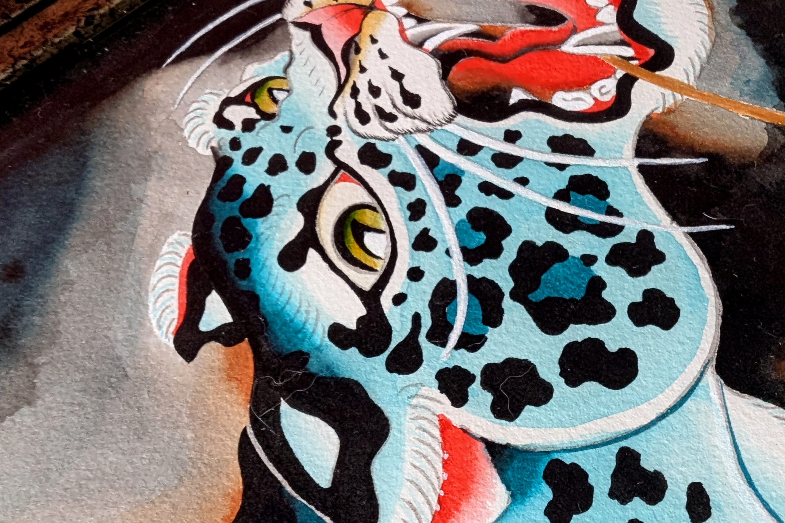 えくん作品細部 4  | UNDER JOB PARTY | ART AUCTION | Present by NOSETARADAMAS