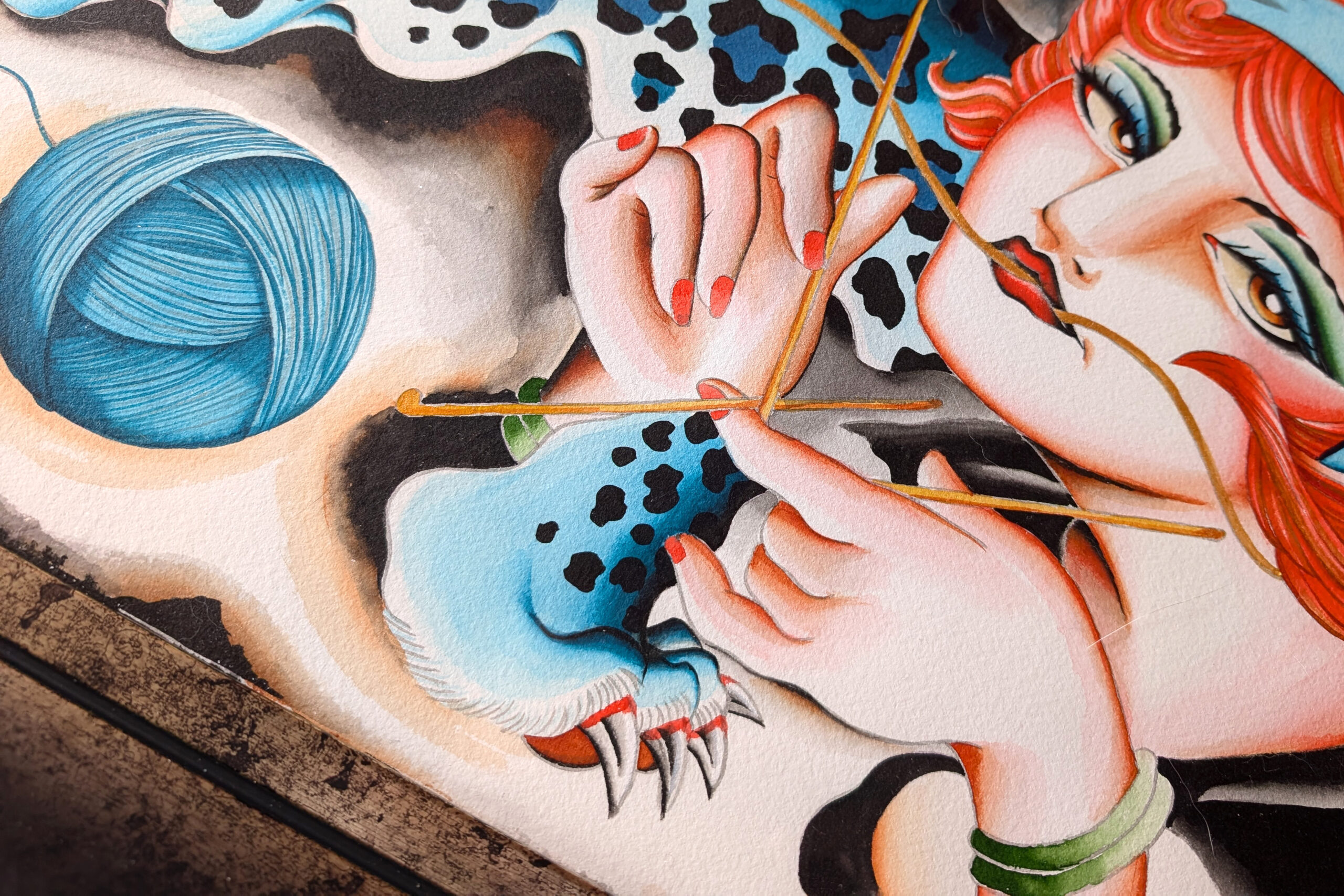 えくん作品細部 3  | UNDER JOB PARTY | ART AUCTION | Present by NOSETARADAMAS