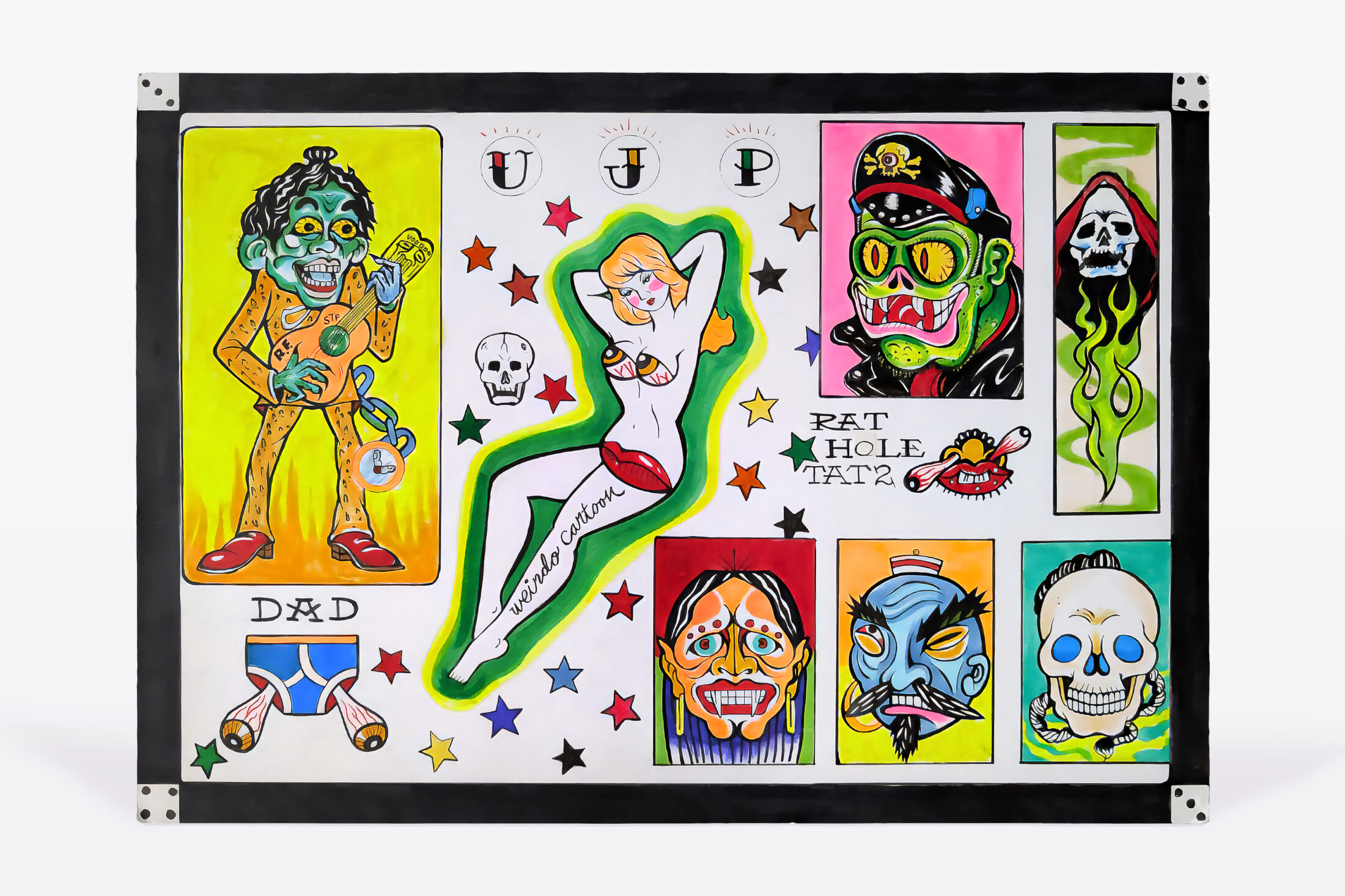 W,C MAEDA作品細部 1  | UNDER JOB PARTY | ART AUCTION | Present by NOSETARADAMAS