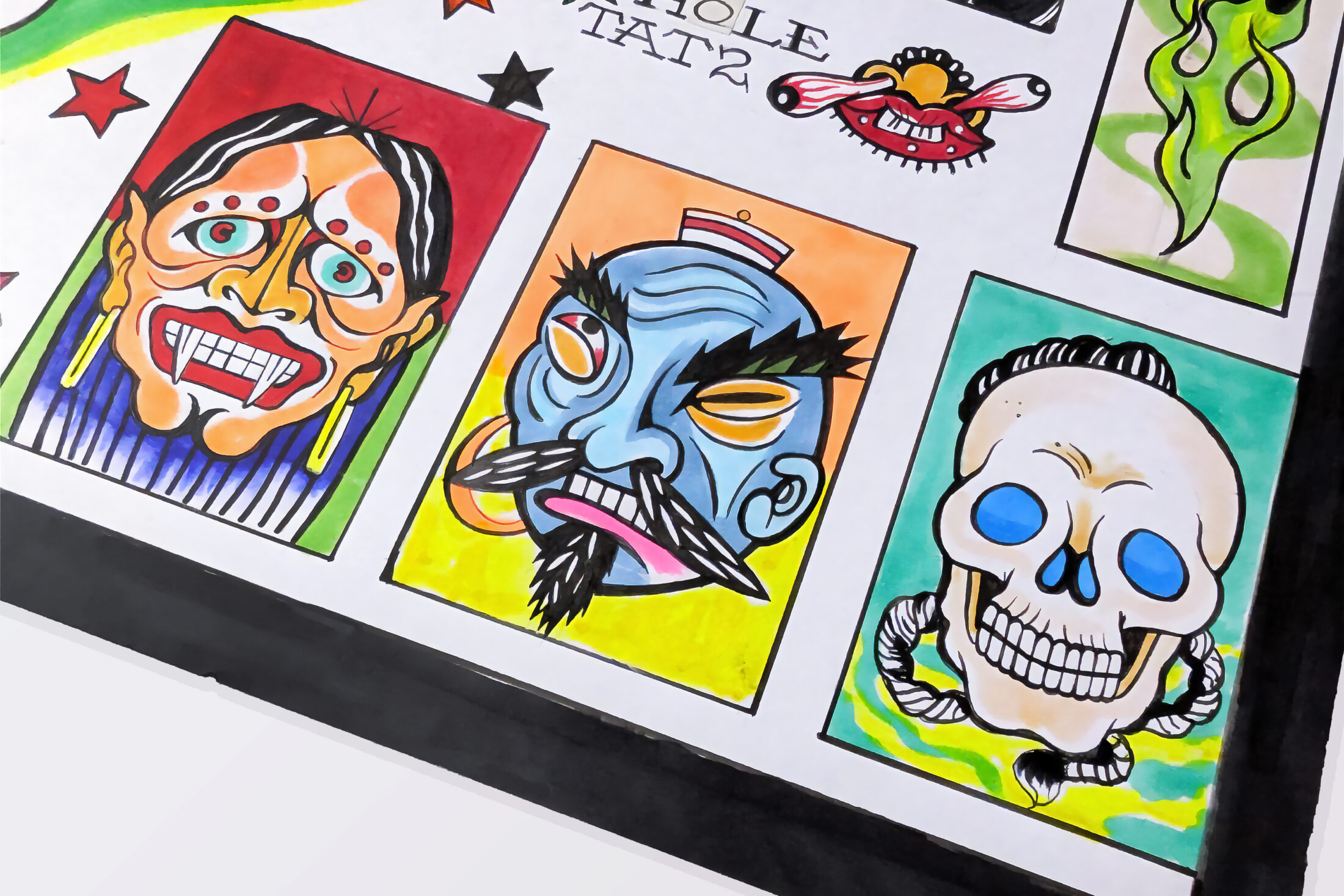 W,C MAEDA作品細部 5  | UNDER JOB PARTY | ART AUCTION | Present by NOSETARADAMAS