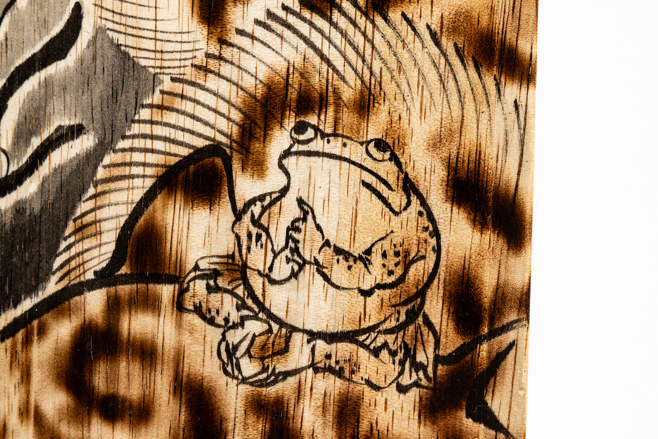 小倉彫まつ作品細部 7  | UNDER JOB PARTY | ART AUCTION | Present by NOSETARADAMAS