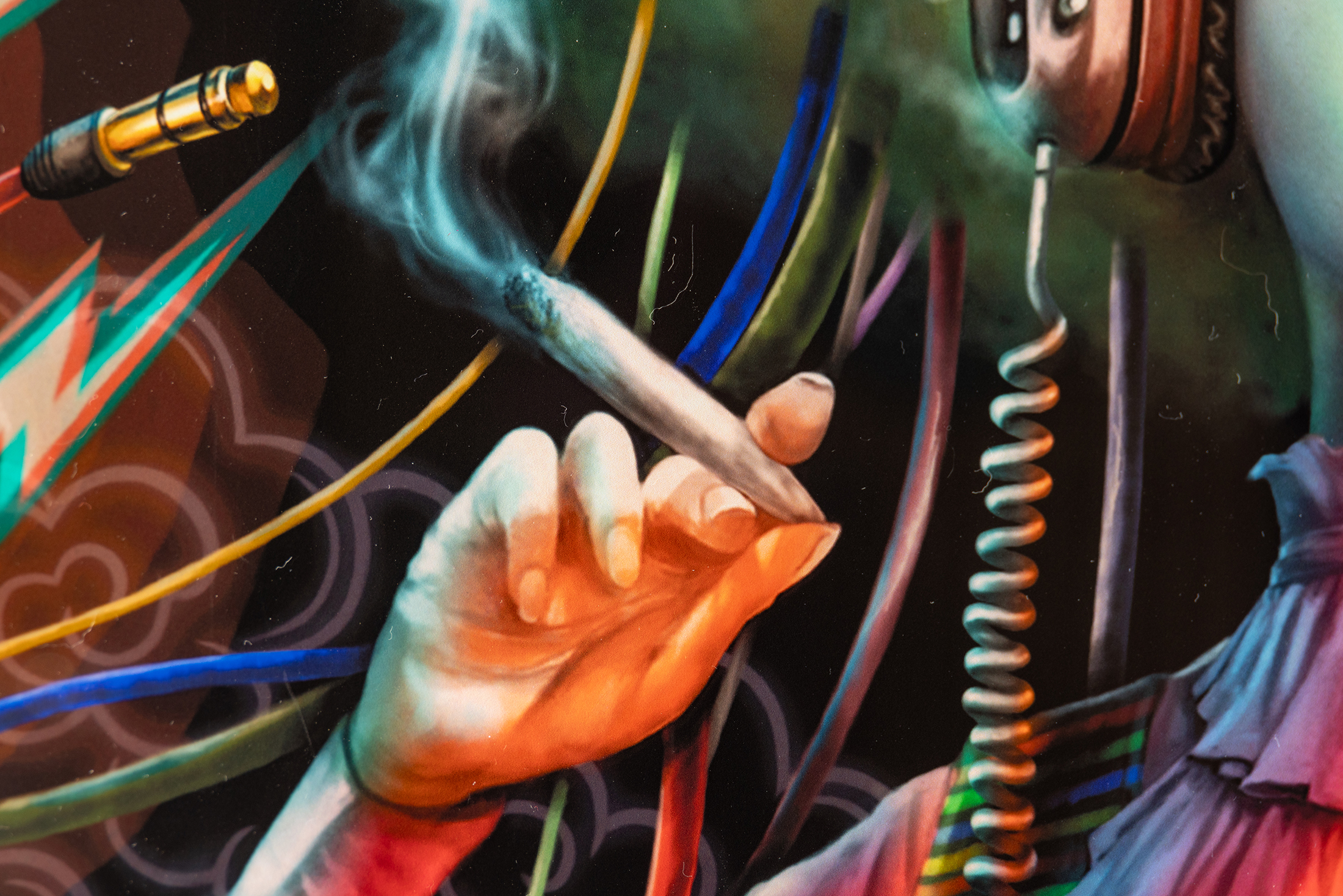 Kurono作品細部 3  | UNDER JOB PARTY | ART AUCTION | Present by NOSETARADAMAS