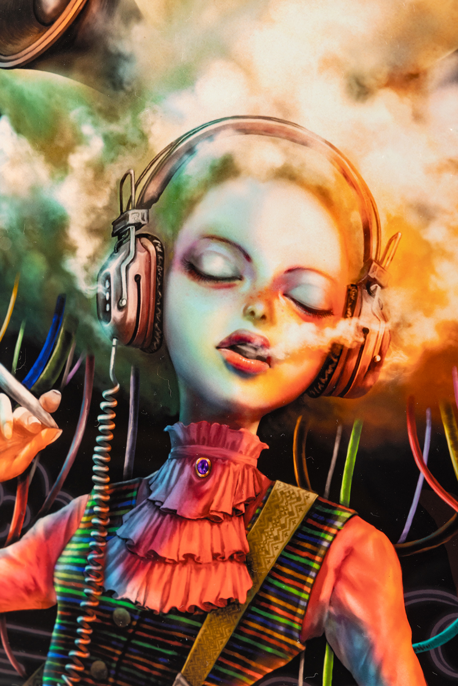 Kurono作品細部 9  | UNDER JOB PARTY | ART AUCTION | Present by NOSETARADAMAS