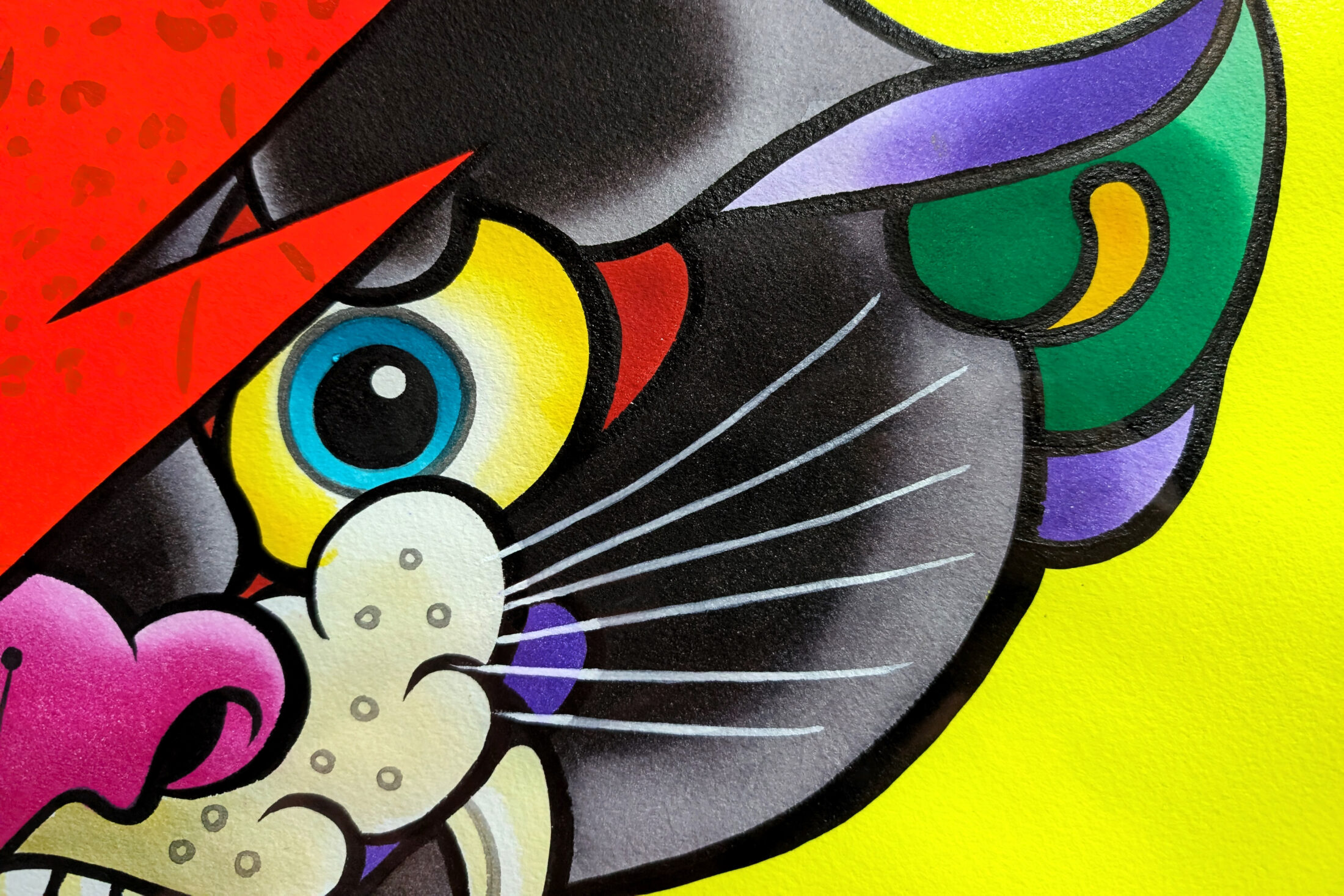 KING RAT作品細部 2  | UNDER JOB PARTY | ART AUCTION | Present by NOSETARADAMAS