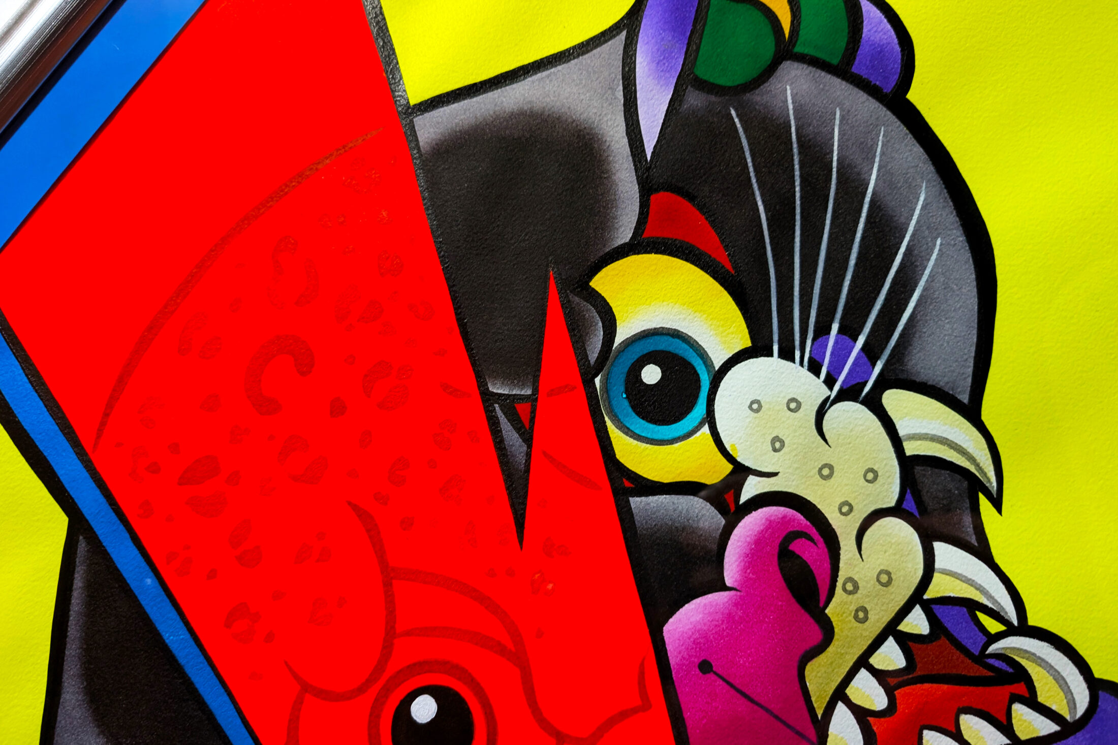 KING RAT作品細部 3  | UNDER JOB PARTY | ART AUCTION | Present by NOSETARADAMAS