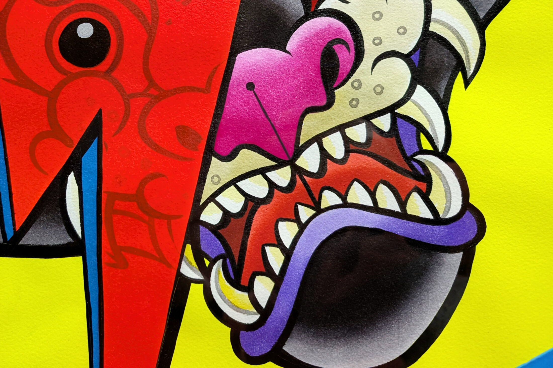 KING RAT作品細部 5  | UNDER JOB PARTY | ART AUCTION | Present by NOSETARADAMAS