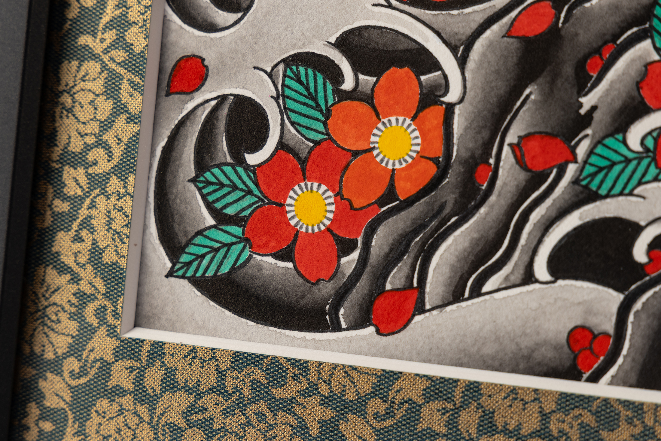 彫富貴作品細部 3  | UNDER JOB PARTY | ART AUCTION | Present by NOSETARADAMAS