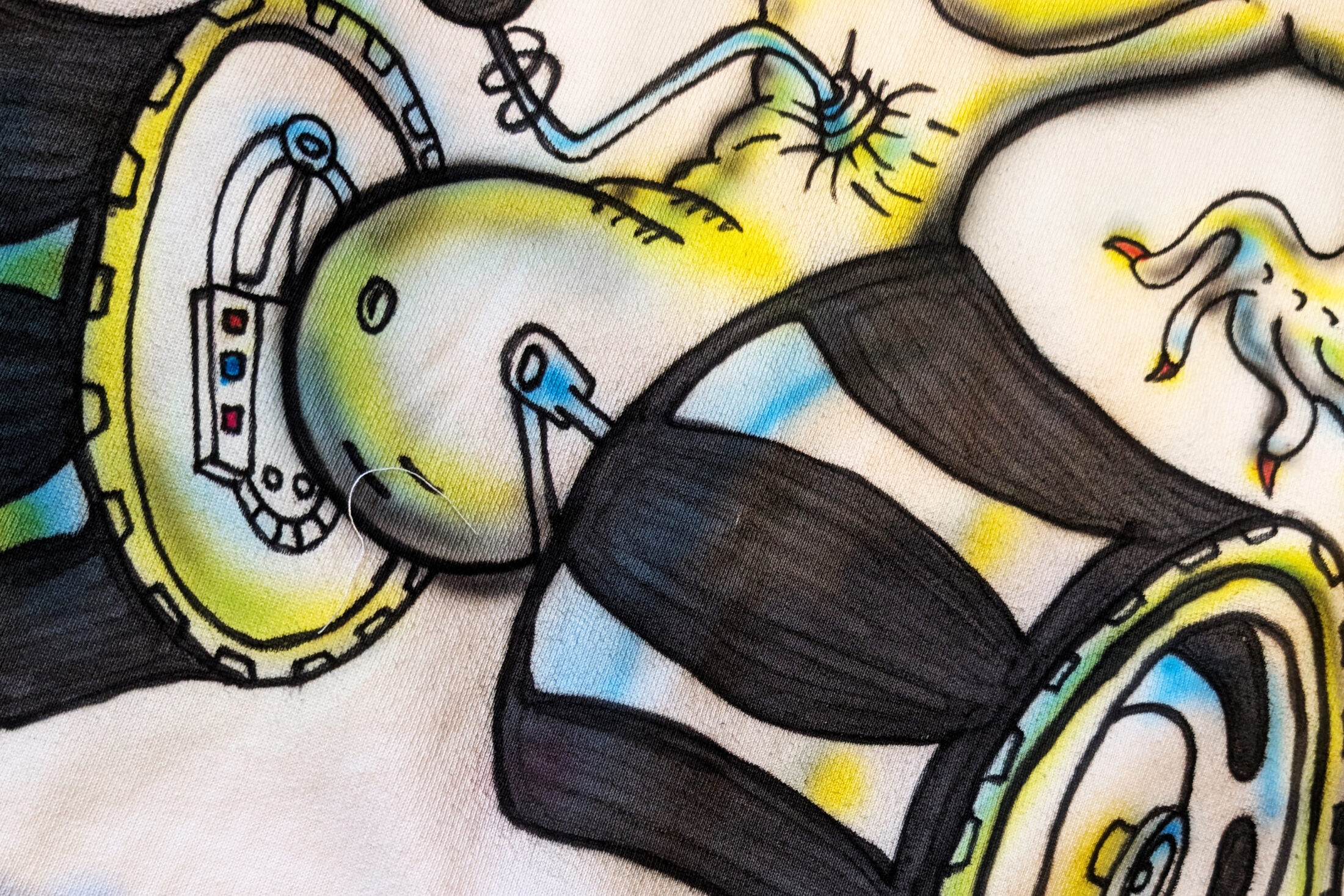 Wino作品細部 4  | UNDER JOB PARTY | ART AUCTION | Present by NOSETARADAMAS