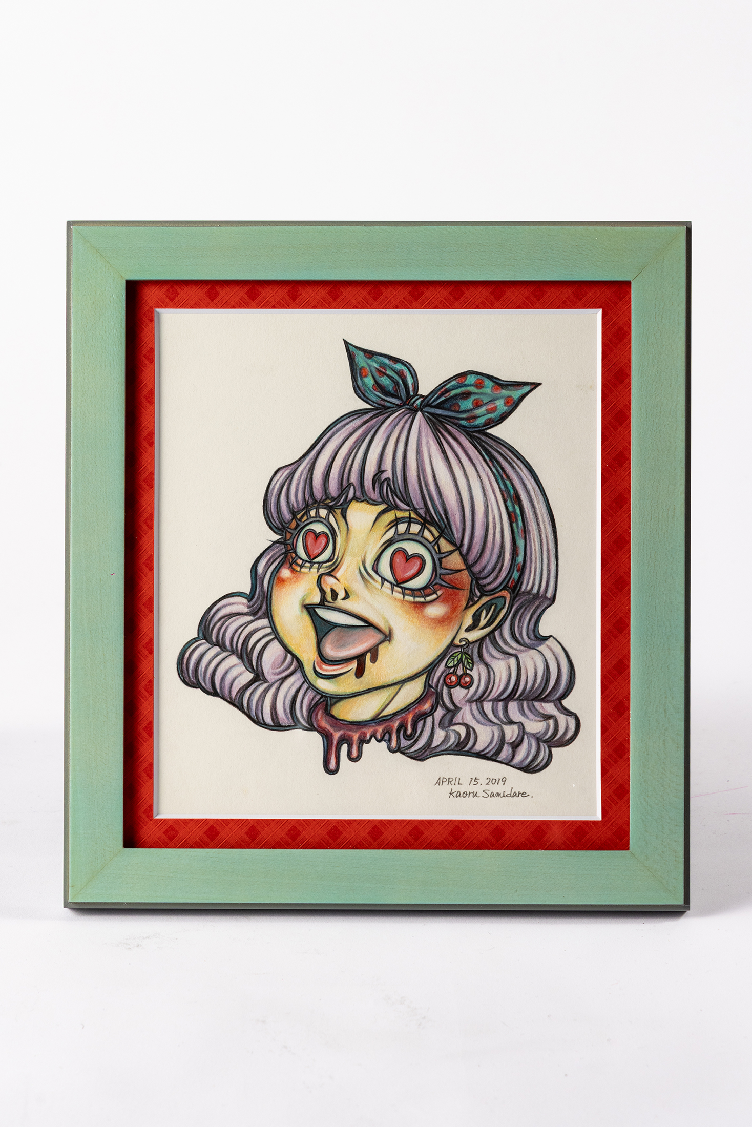 五月雨薫作品細部 1  | UNDER JOB PARTY | ART AUCTION | Present by NOSETARADAMAS