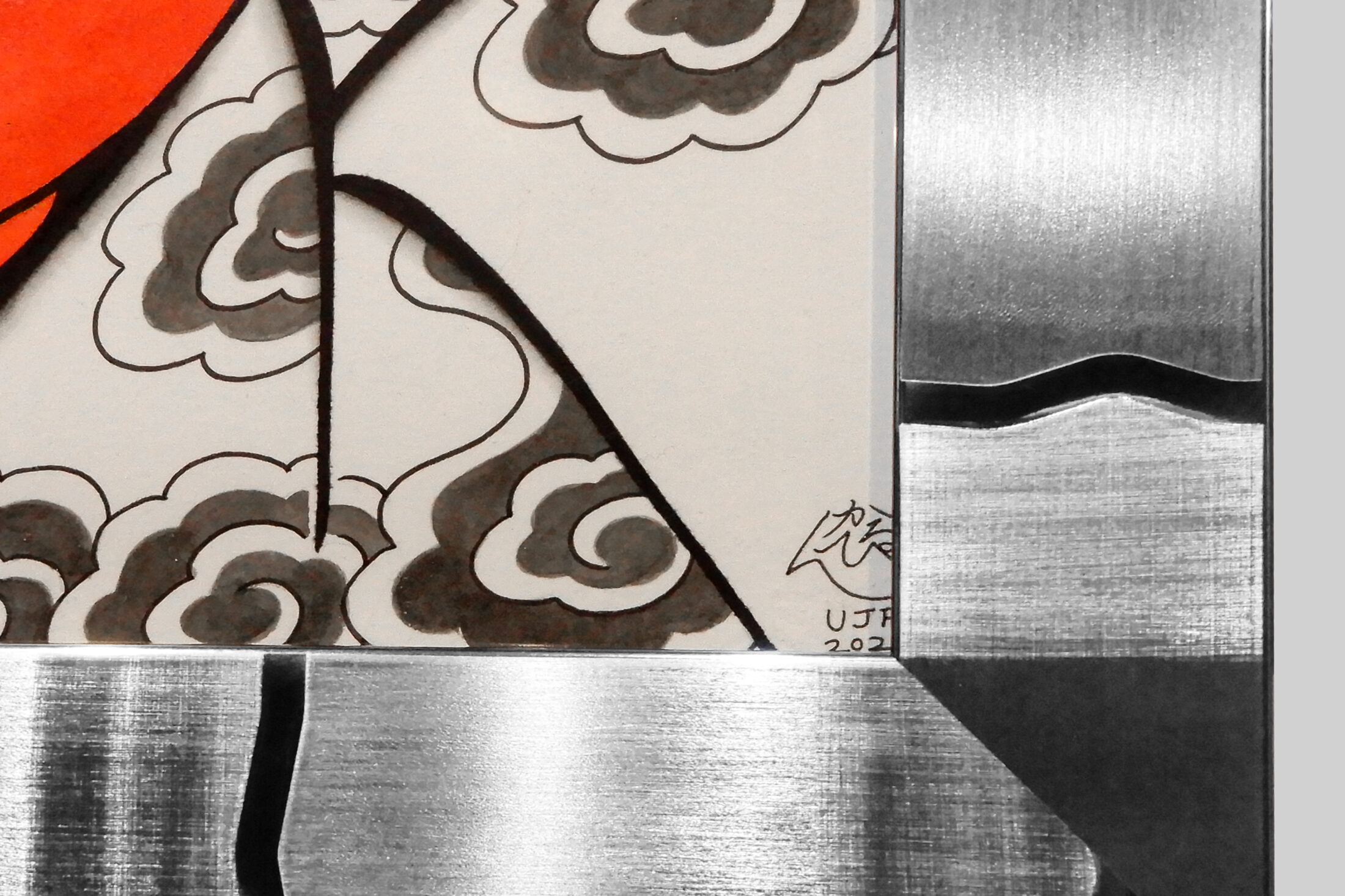 CULPIN作品細部 6  | UNDER JOB PARTY | ART AUCTION | Present by NOSETARADAMAS