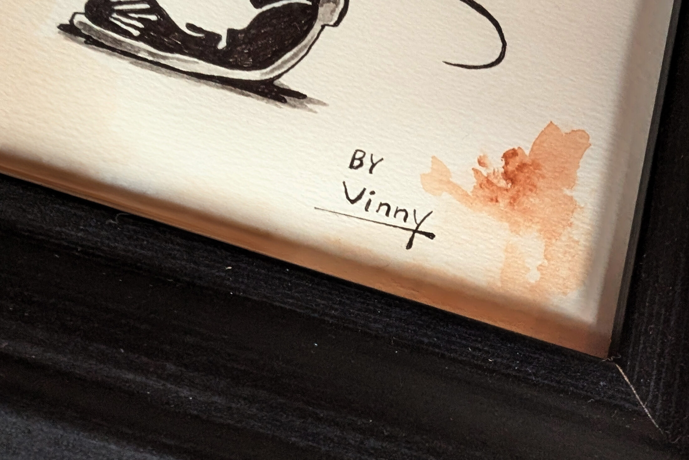 vinny作品細部 6  | UNDER JOB PARTY | ART AUCTION | Present by NOSETARADAMAS