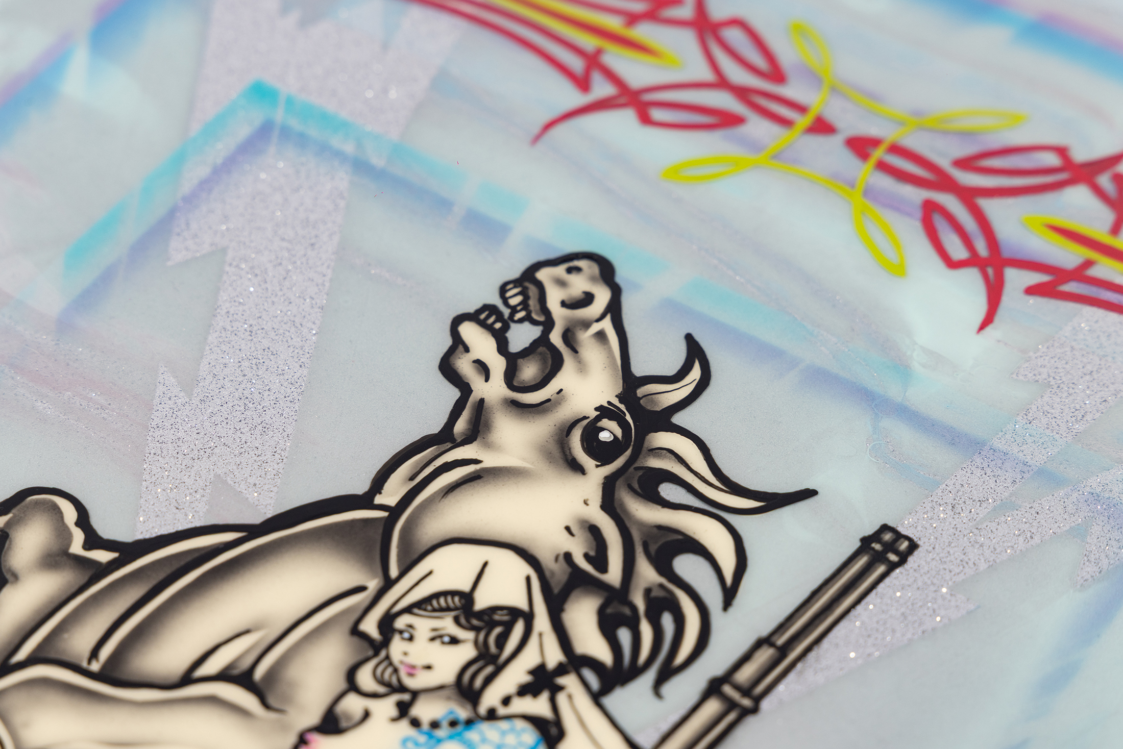 Casmin作品細部 4  | UNDER JOB PARTY | ART AUCTION | Present by NOSETARADAMAS