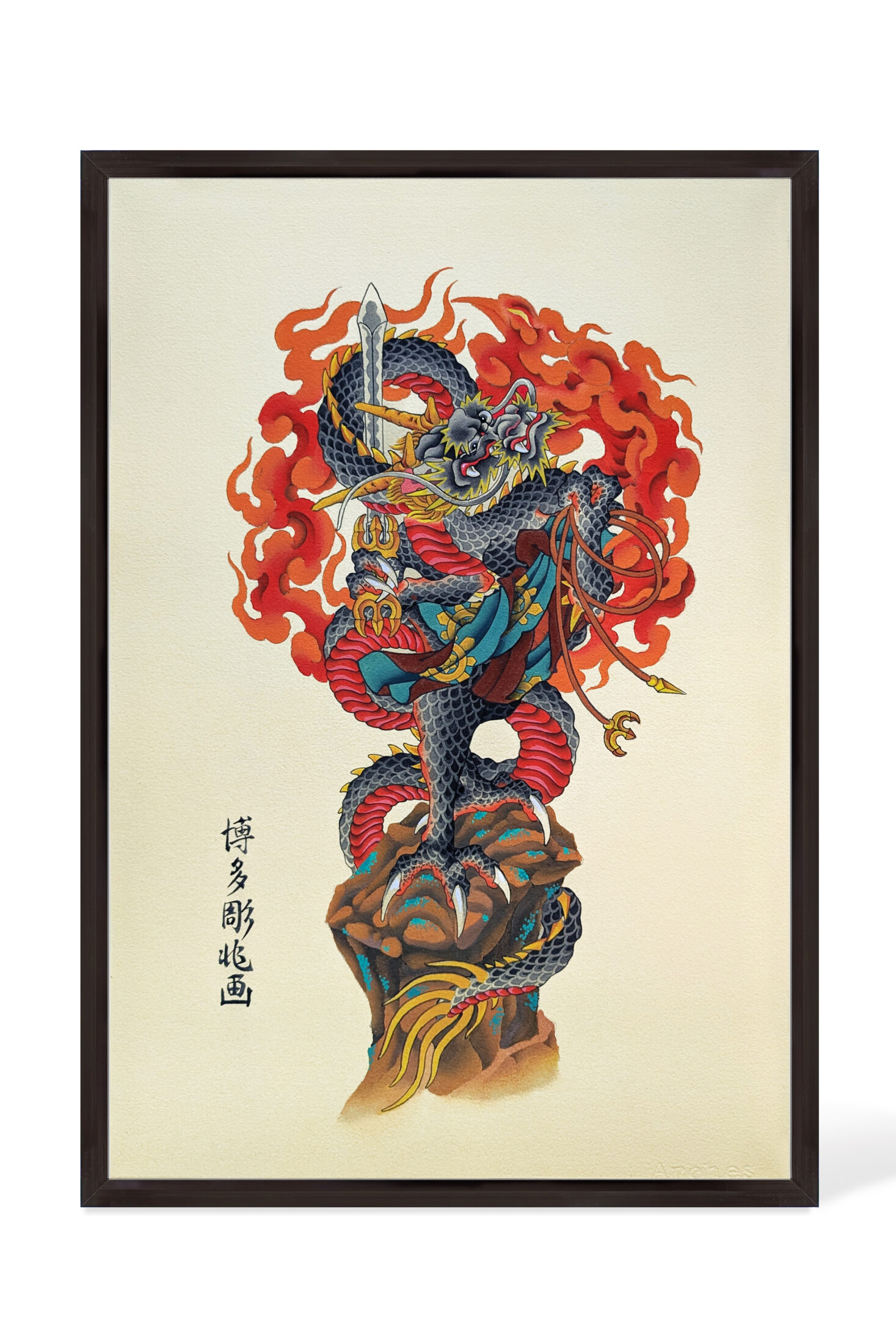 彫兆作品細部 1  | UNDER JOB PARTY | ART AUCTION | Present by NOSETARADAMAS