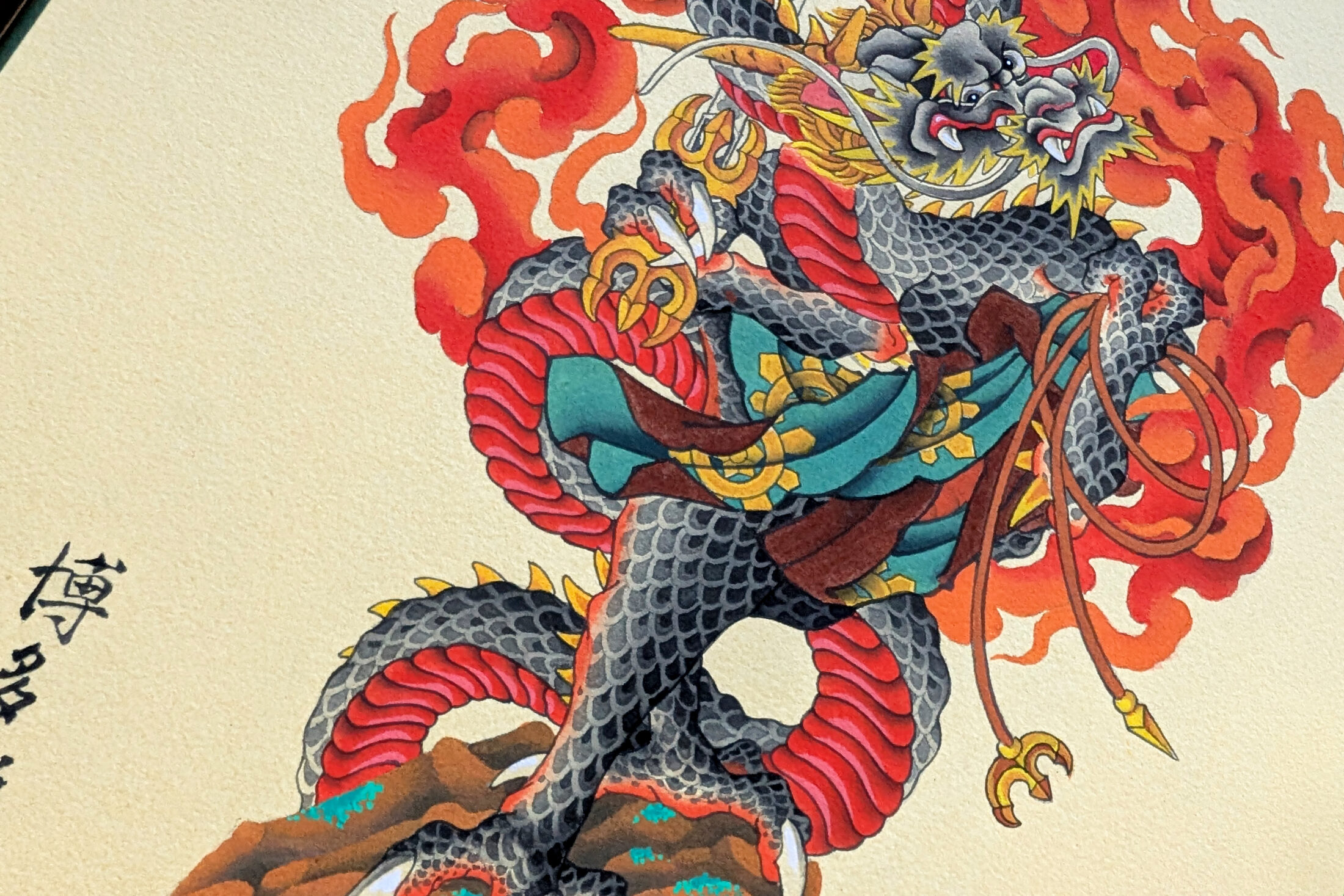 彫兆作品細部 4  | UNDER JOB PARTY | ART AUCTION | Present by NOSETARADAMAS