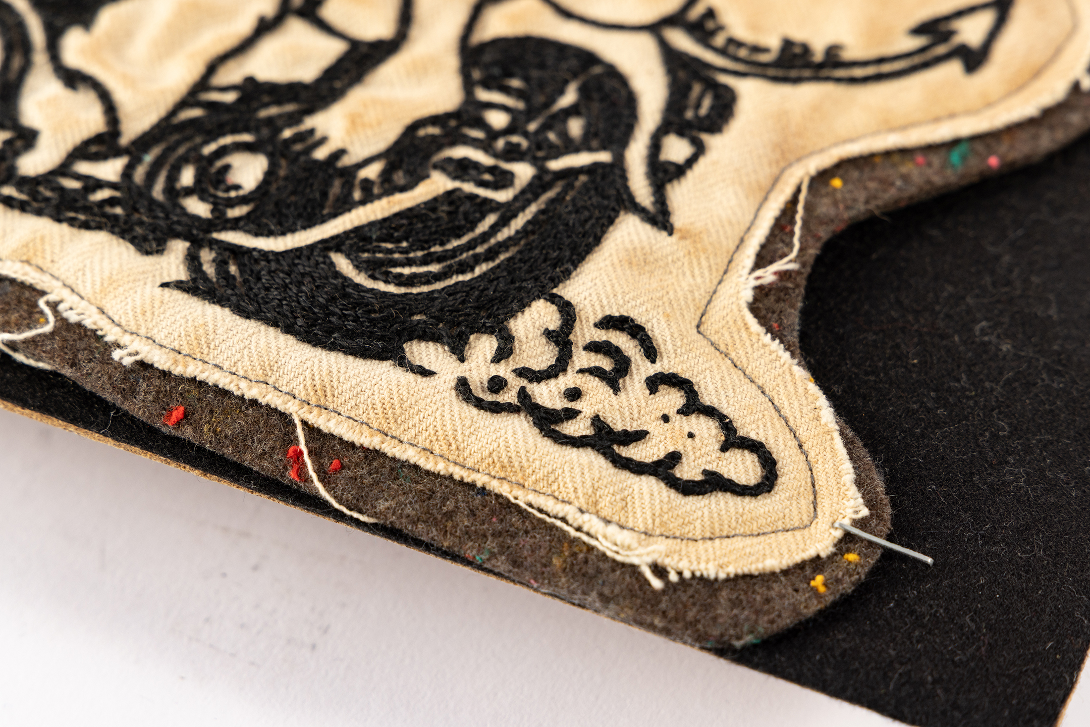 HAKU作品細部 3  | UNDER JOB PARTY | ART AUCTION | Present by NOSETARADAMAS