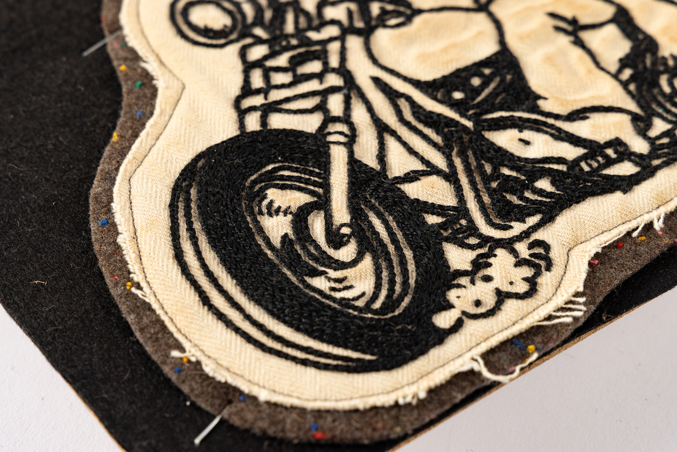 HAKU作品細部 4  | UNDER JOB PARTY | ART AUCTION | Present by NOSETARADAMAS