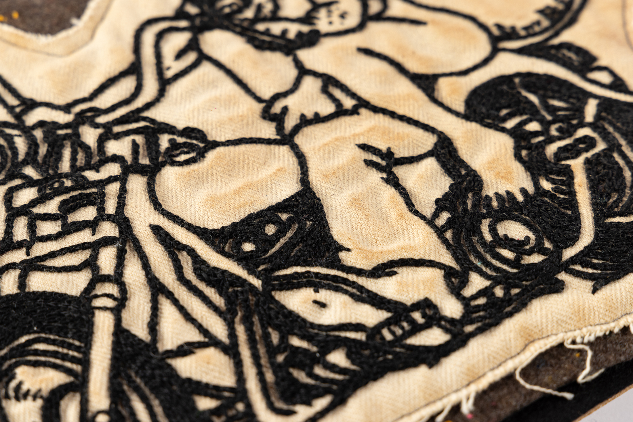 HAKU作品細部 5  | UNDER JOB PARTY | ART AUCTION | Present by NOSETARADAMAS