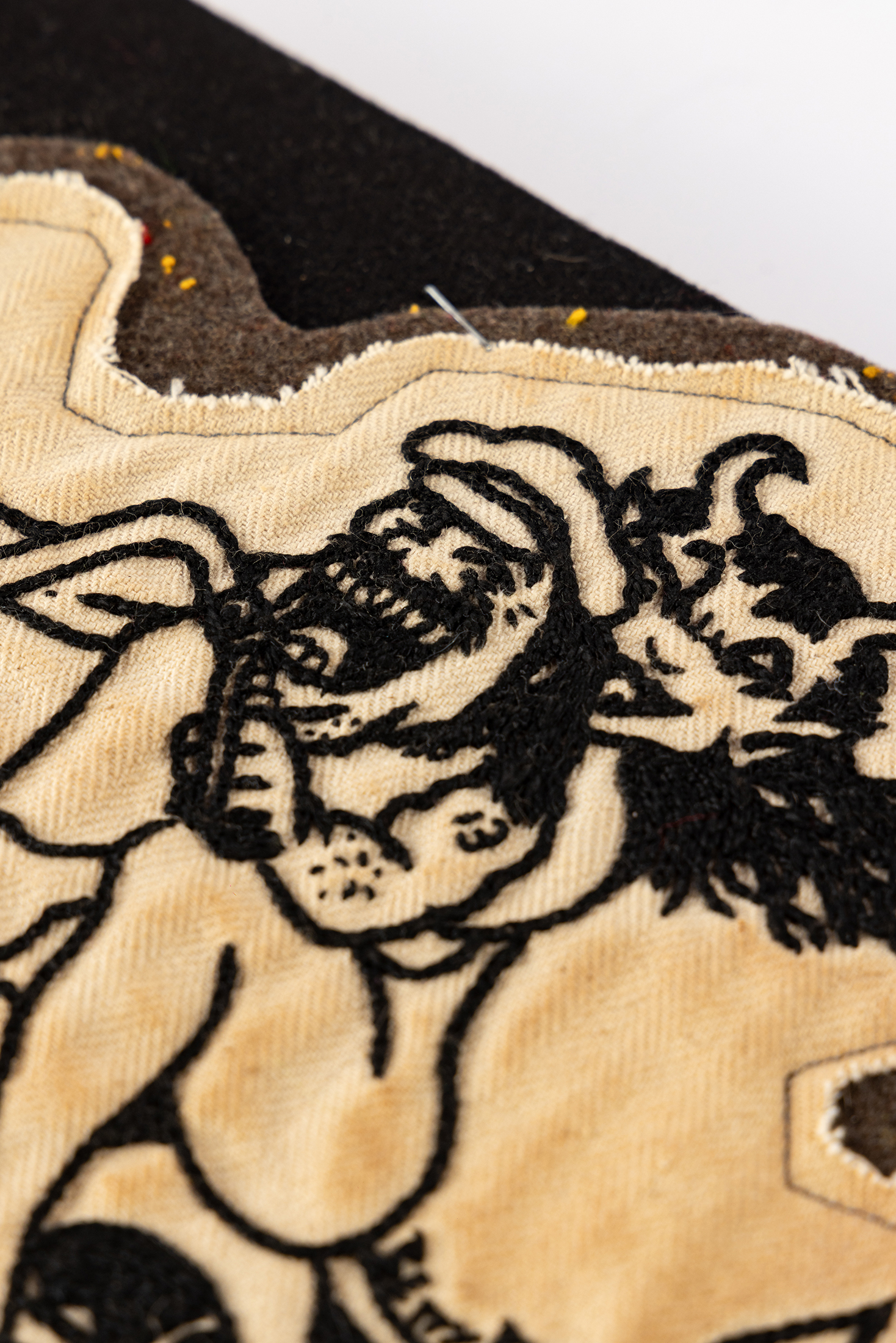 HAKU作品細部 7  | UNDER JOB PARTY | ART AUCTION | Present by NOSETARADAMAS