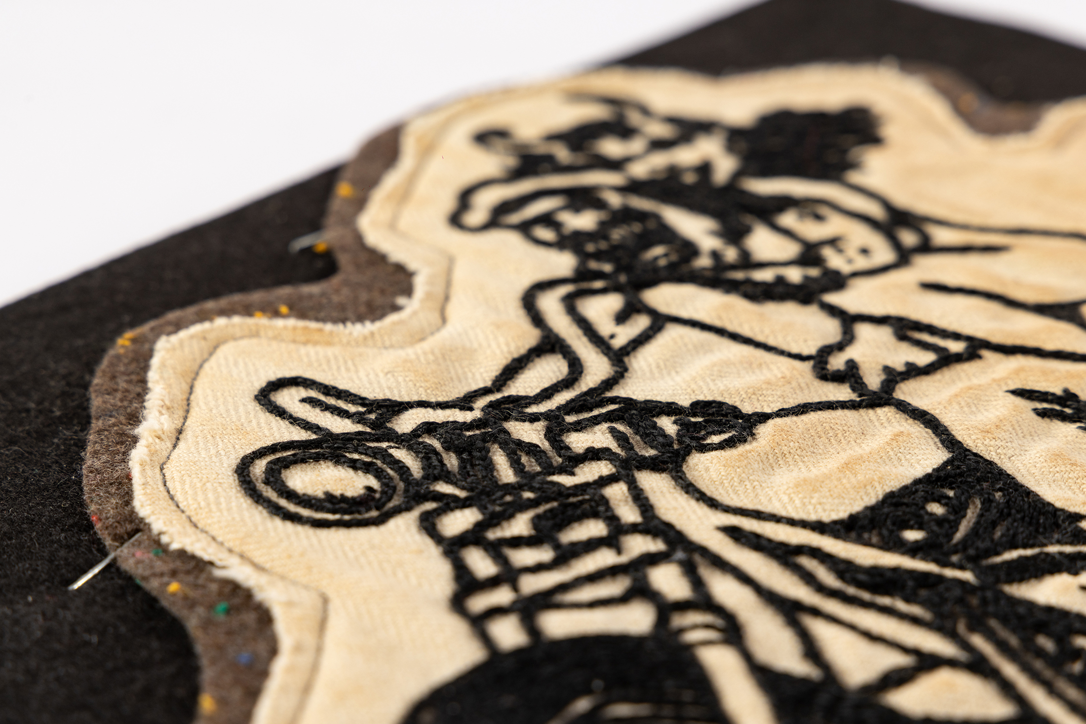 HAKU作品細部 8  | UNDER JOB PARTY | ART AUCTION | Present by NOSETARADAMAS