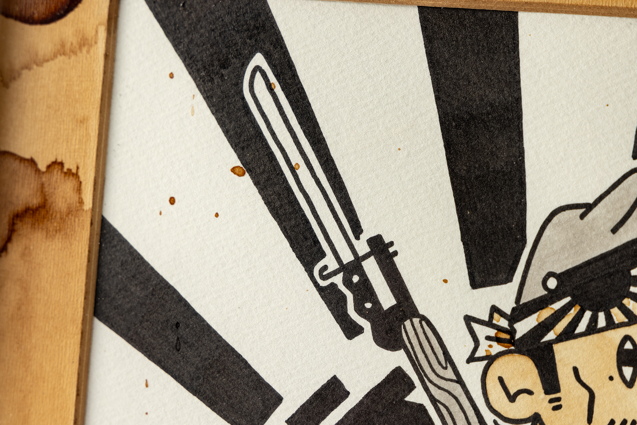 MIZYURO作品細部 7  | UNDER JOB PARTY | ART AUCTION | Present by NOSETARADAMAS