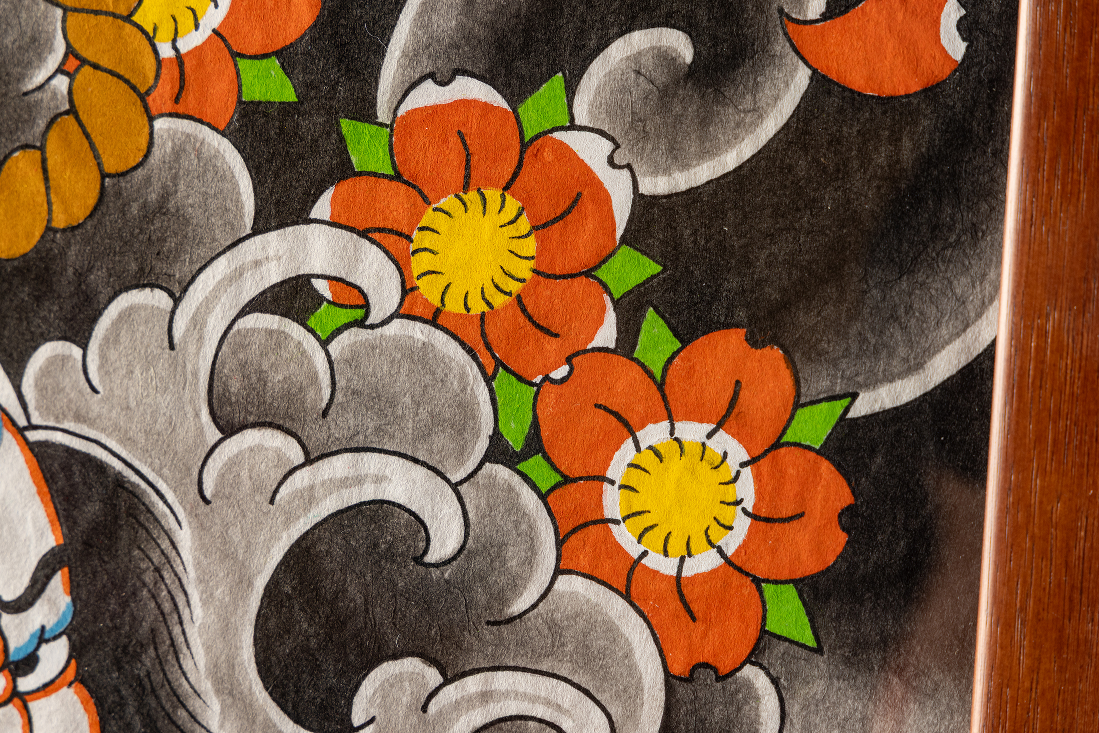 山陽 彫ふく作品細部 5  | UNDER JOB PARTY | ART AUCTION | Present by NOSETARADAMAS