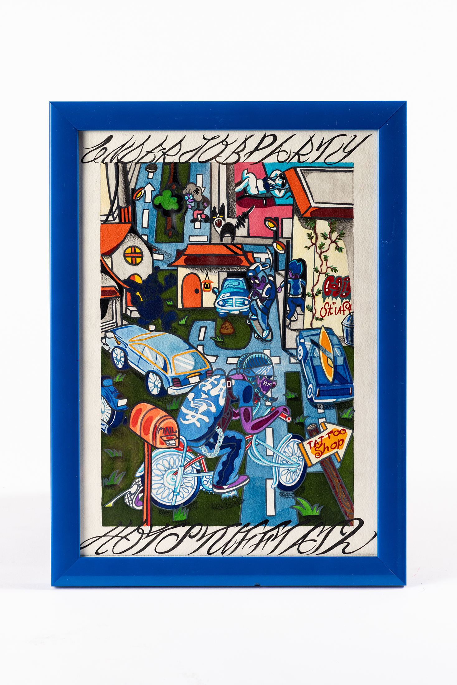 ELGO作品細部 1  | UNDER JOB PARTY | ART AUCTION | Present by NOSETARADAMAS