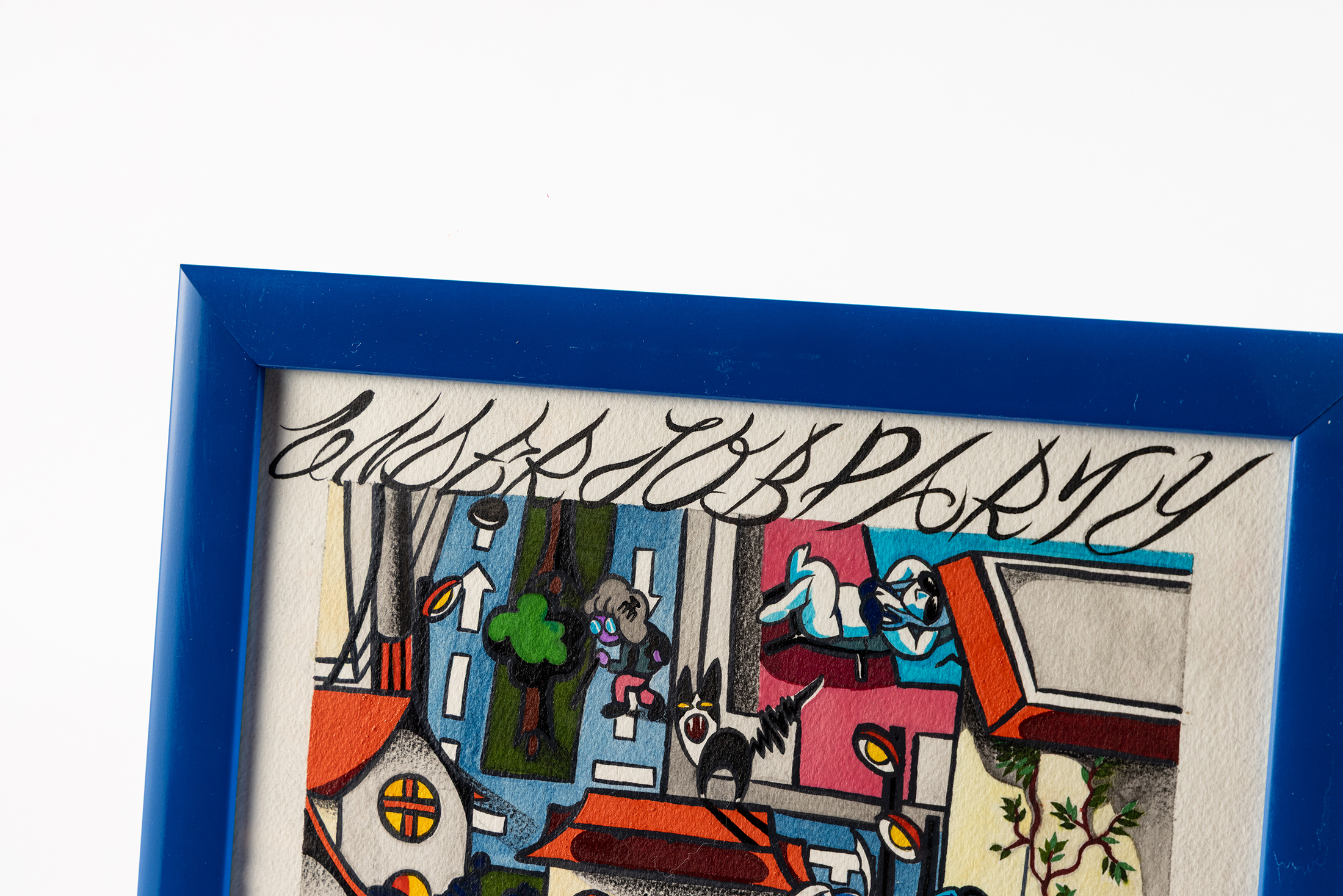 ELGO作品細部 3  | UNDER JOB PARTY | ART AUCTION | Present by NOSETARADAMAS