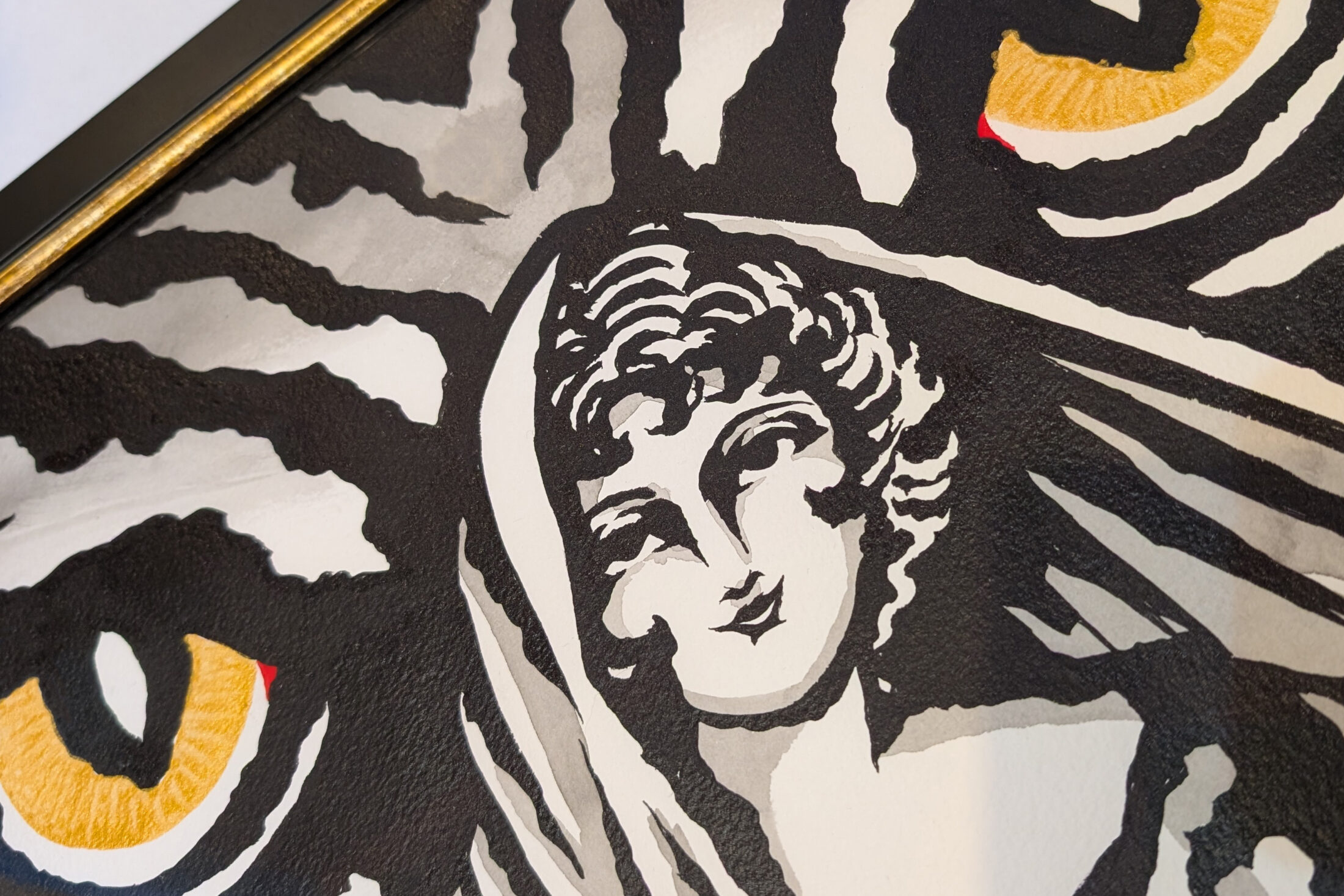 えくん作品細部 3  | UNDER JOB PARTY | ART AUCTION | Present by NOSETARADAMAS