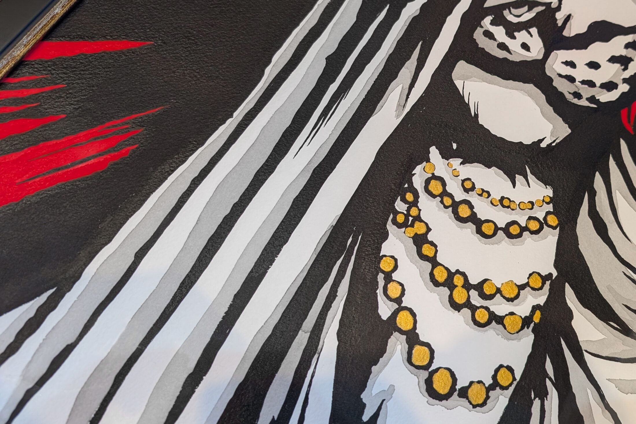 えくん作品細部 4  | UNDER JOB PARTY | ART AUCTION | Present by NOSETARADAMAS