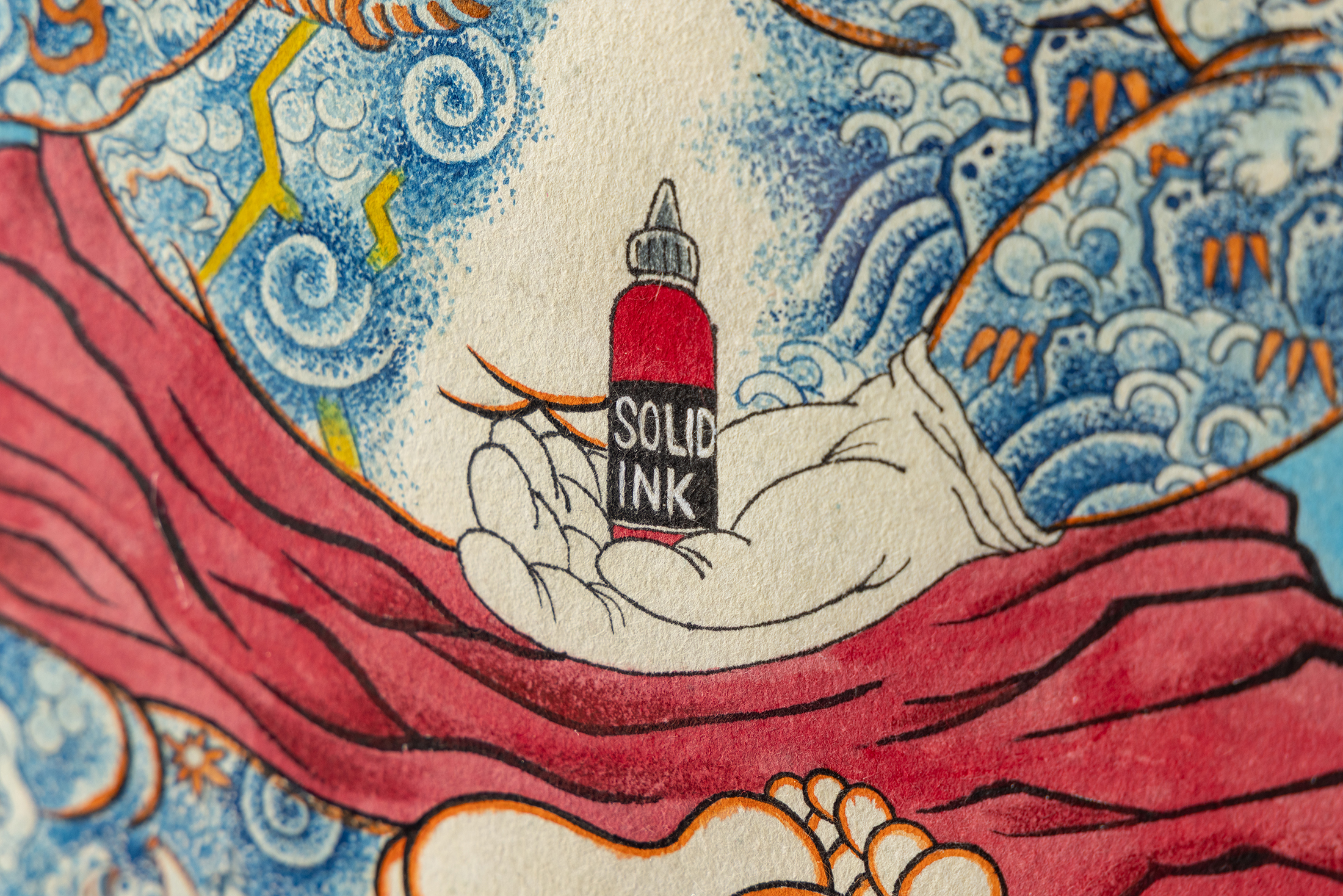 BOSH作品細部 4  | UNDER JOB PARTY | ART AUCTION | Present by NOSETARADAMAS