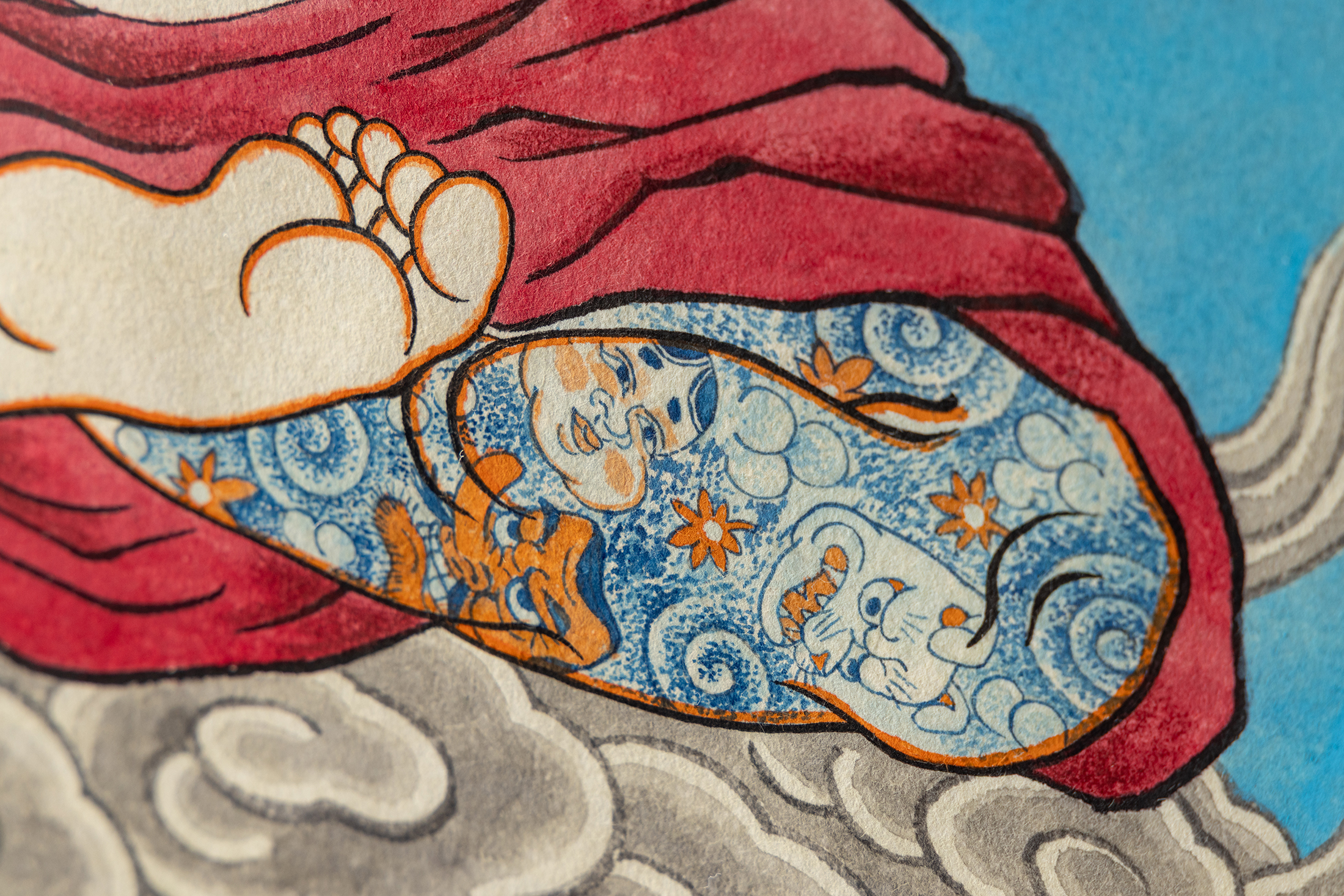 BOSH作品細部 7  | UNDER JOB PARTY | ART AUCTION | Present by NOSETARADAMAS